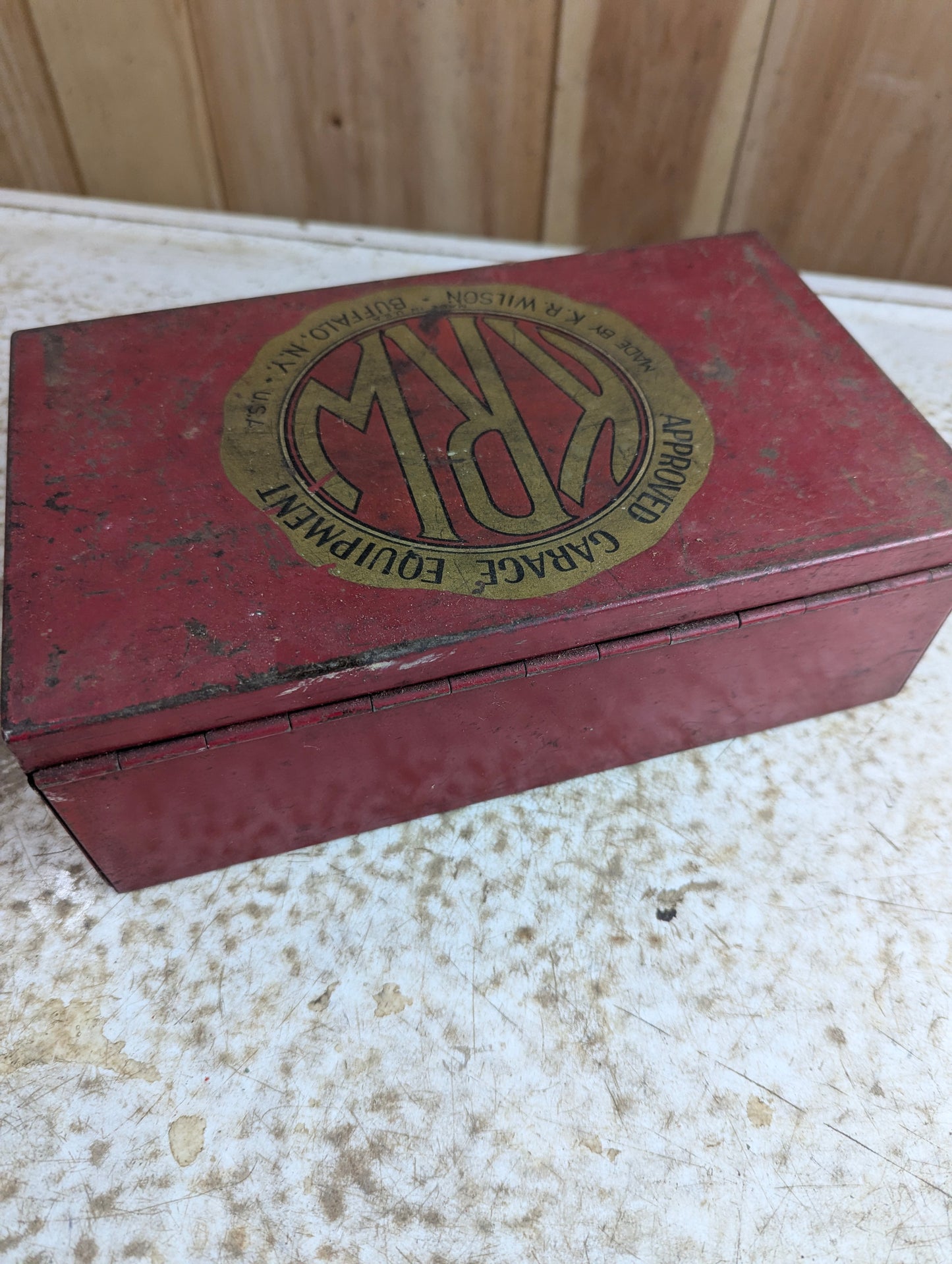 Vintage K.R. Wilson Pressure Guage Set in Original Box - no hose