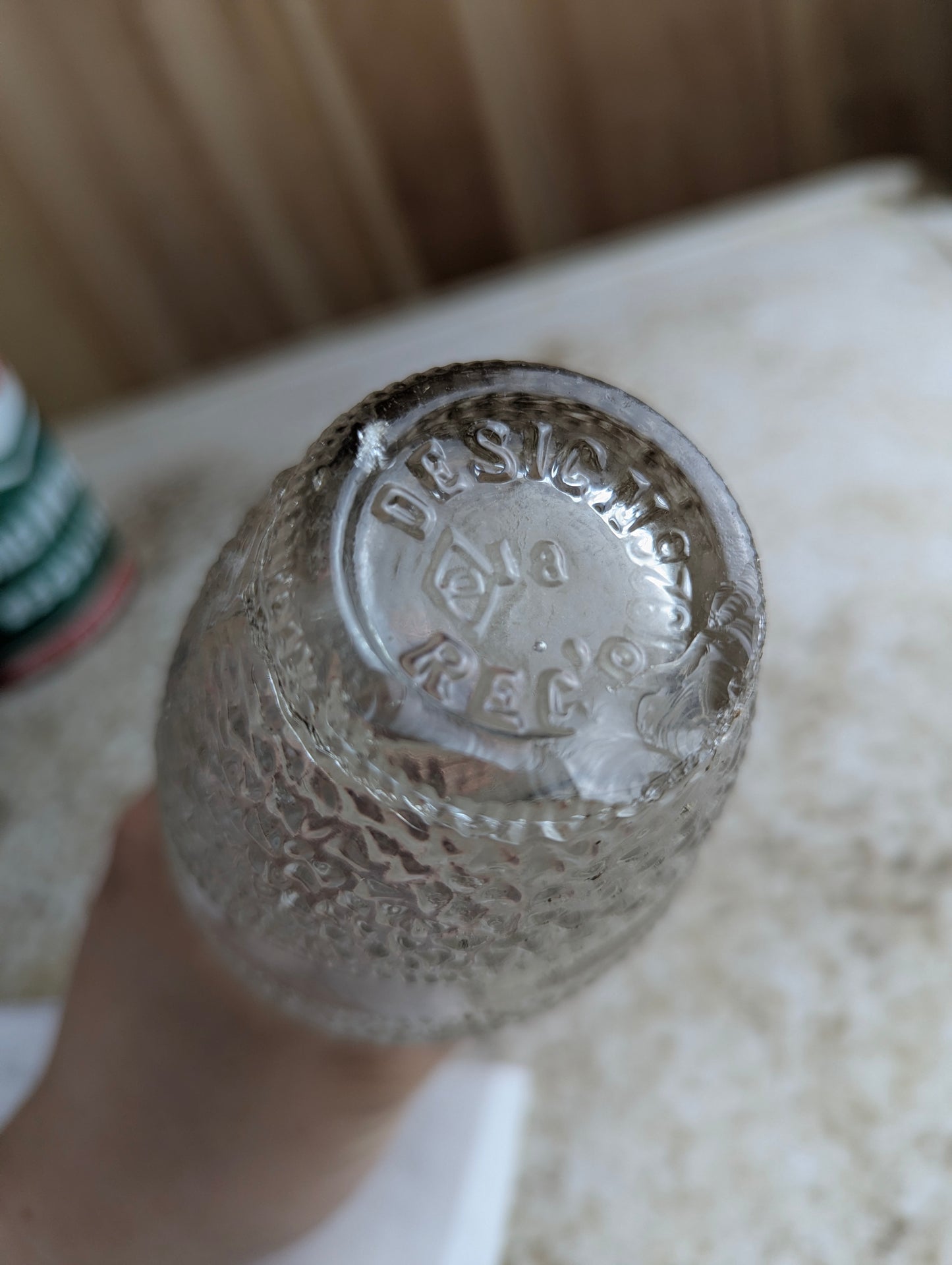 1920s Horne's Grape Punch Syrup Toronto Embossed Glass Bottle