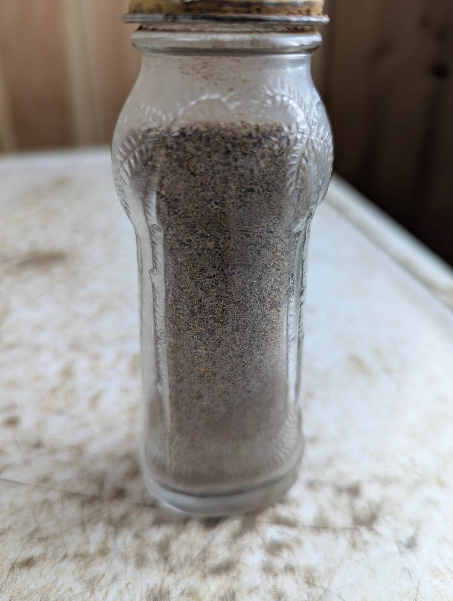 Vintage Glenwood Black Pepper 1.25oz with Original Label and Lid