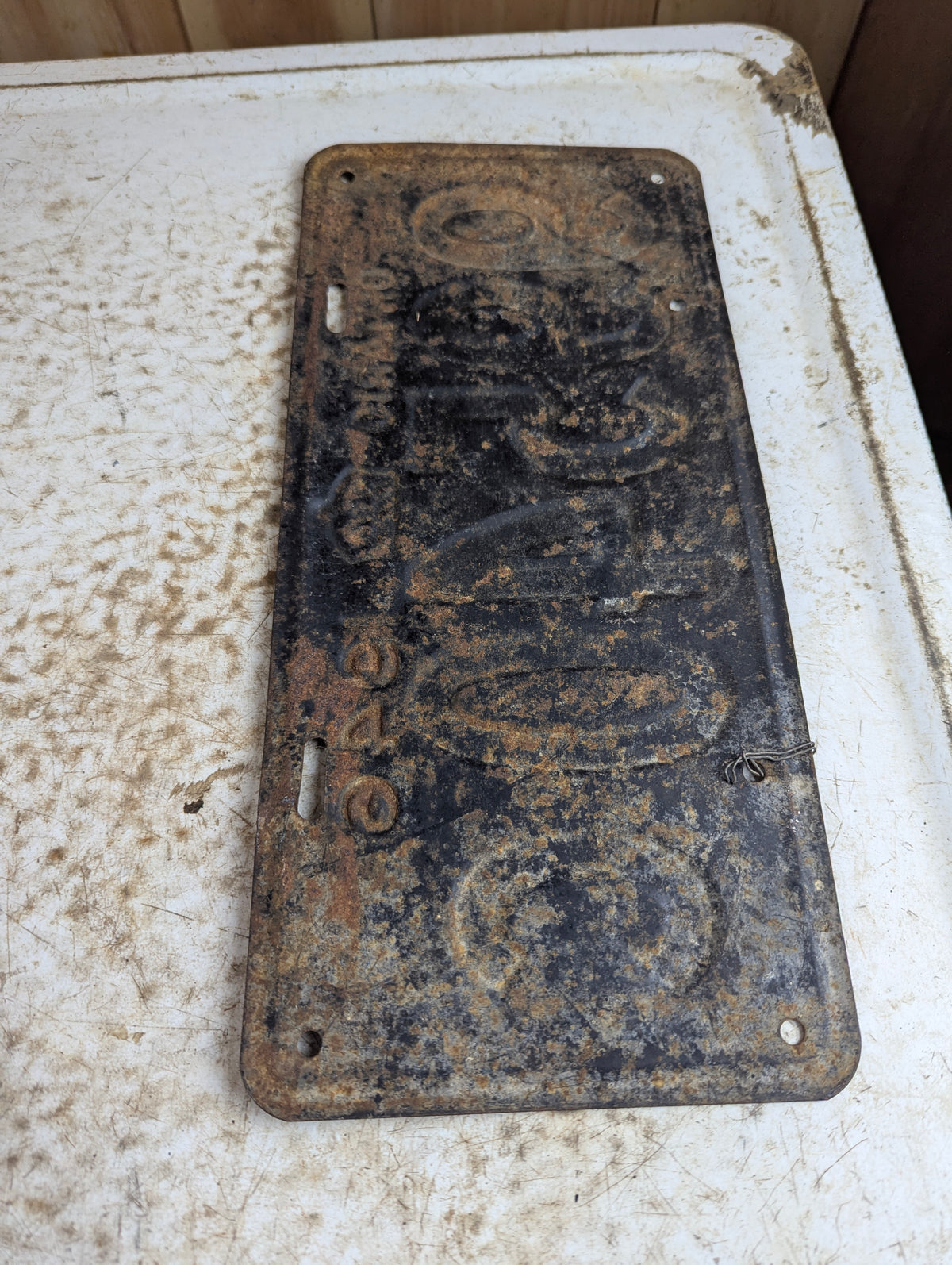 1946 Ontario Commercial License Plate