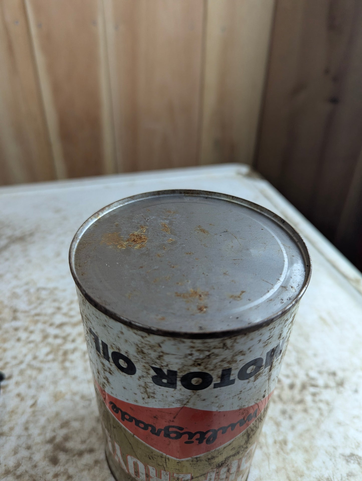 Vintage Canadian Tire Superoyl Multigrade Motor Oil Quart Can
