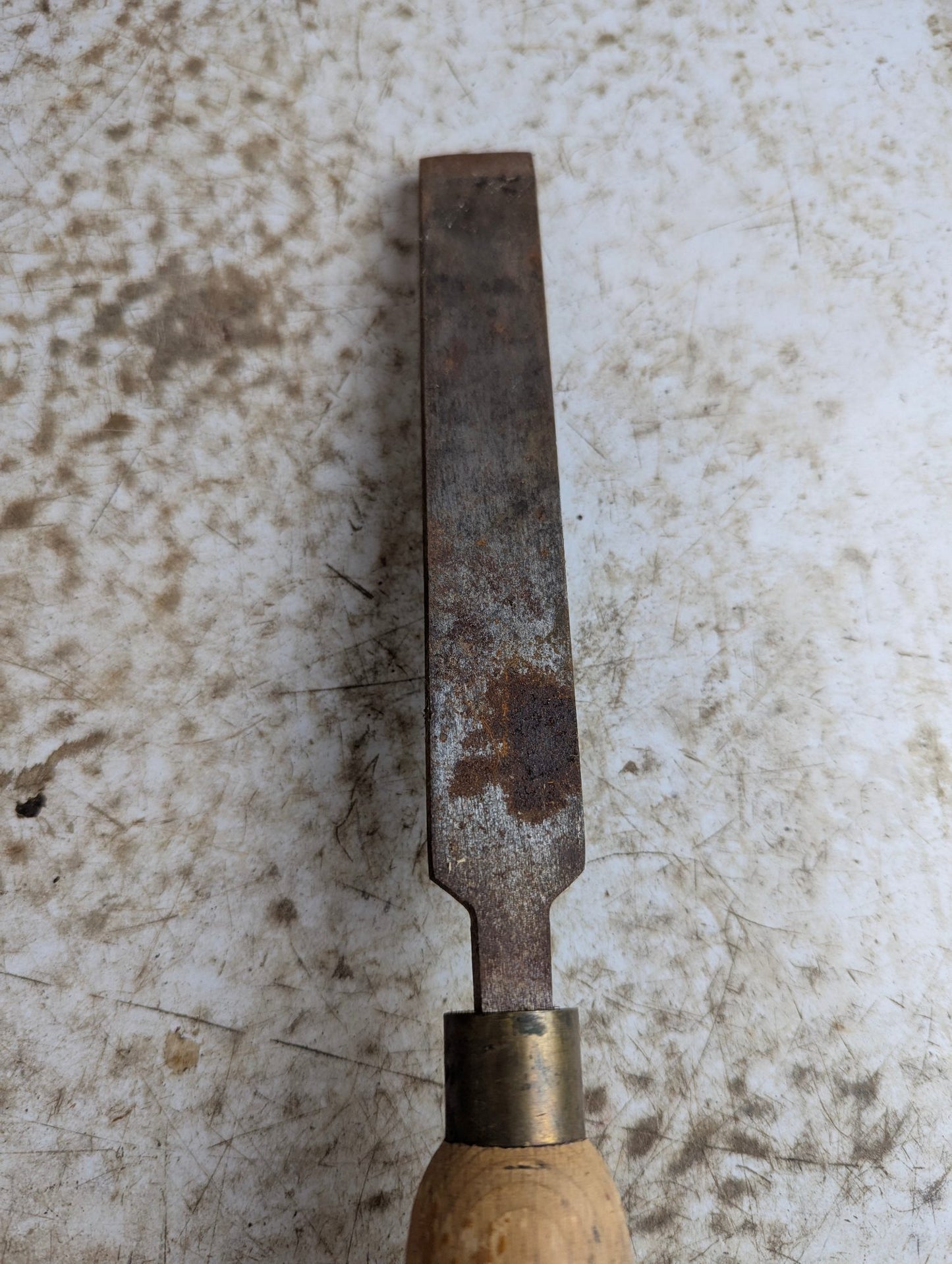 Vintage Sorby Wood Turning Tool 1" Skew Chisel