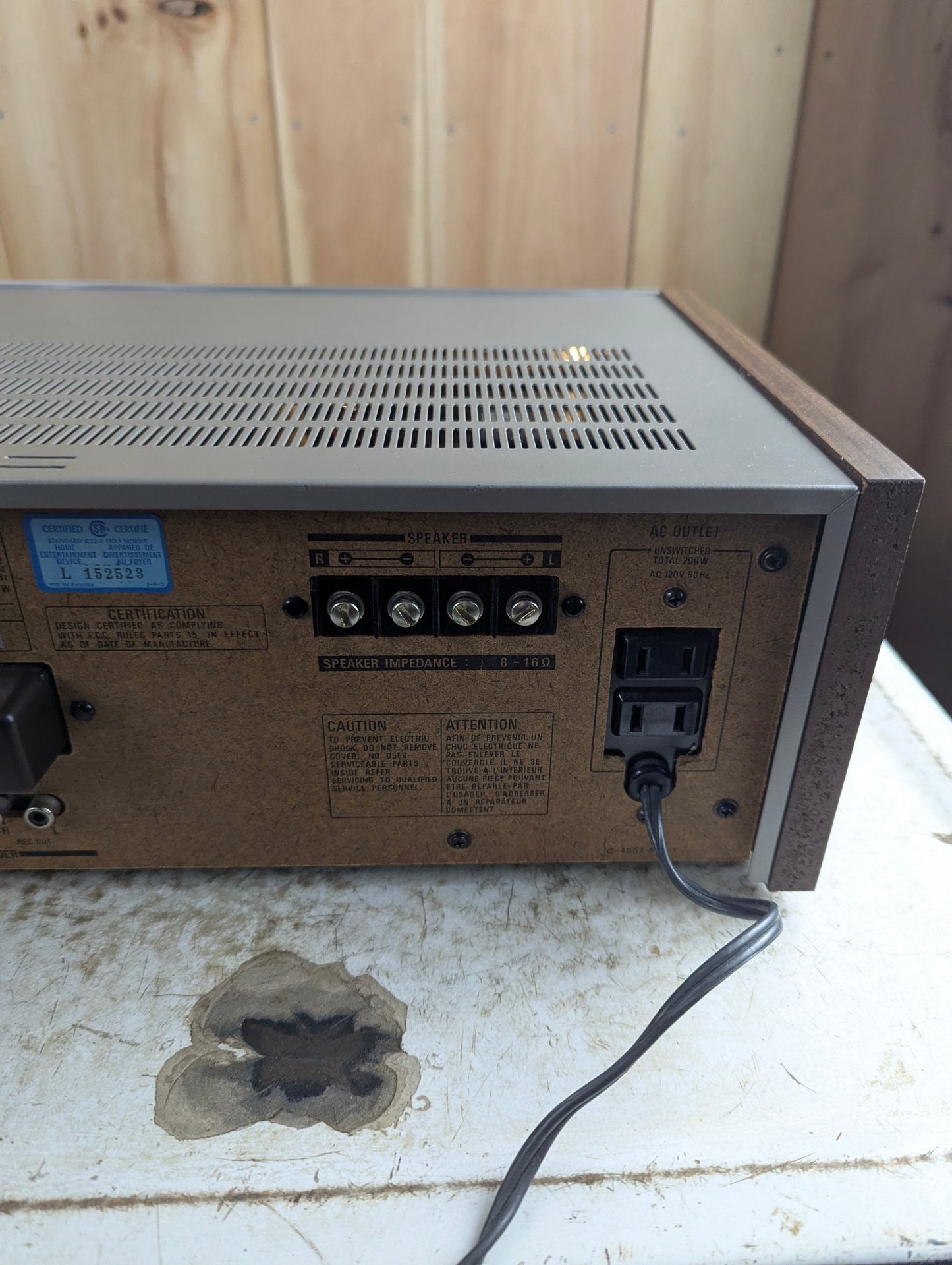 Sony STR-212A AM/FM Stereo Receiver - Working