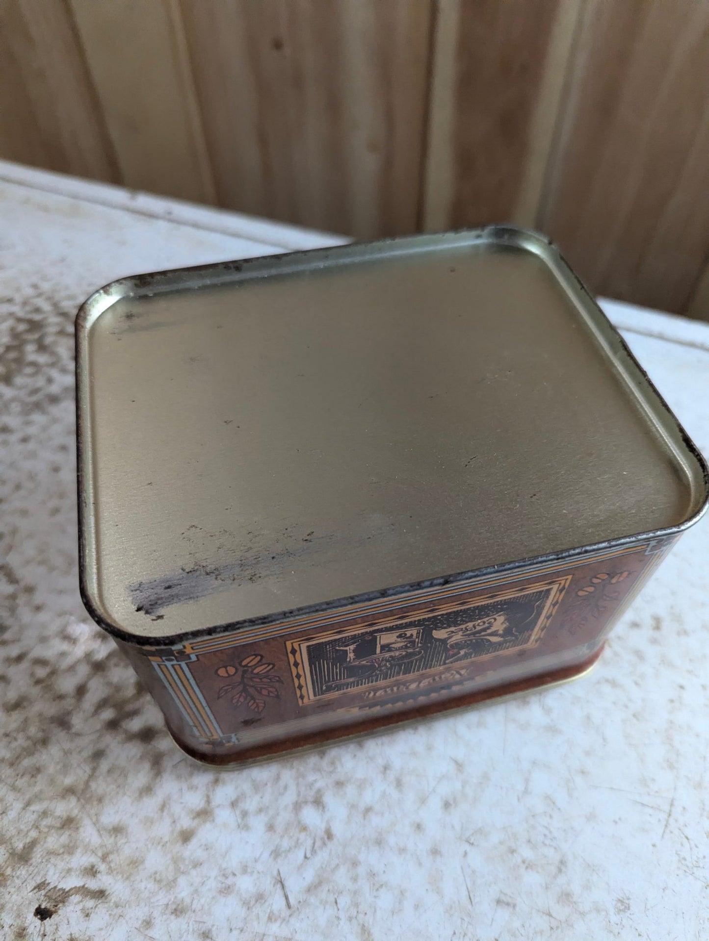 1970s New Dawn Coffee Tin