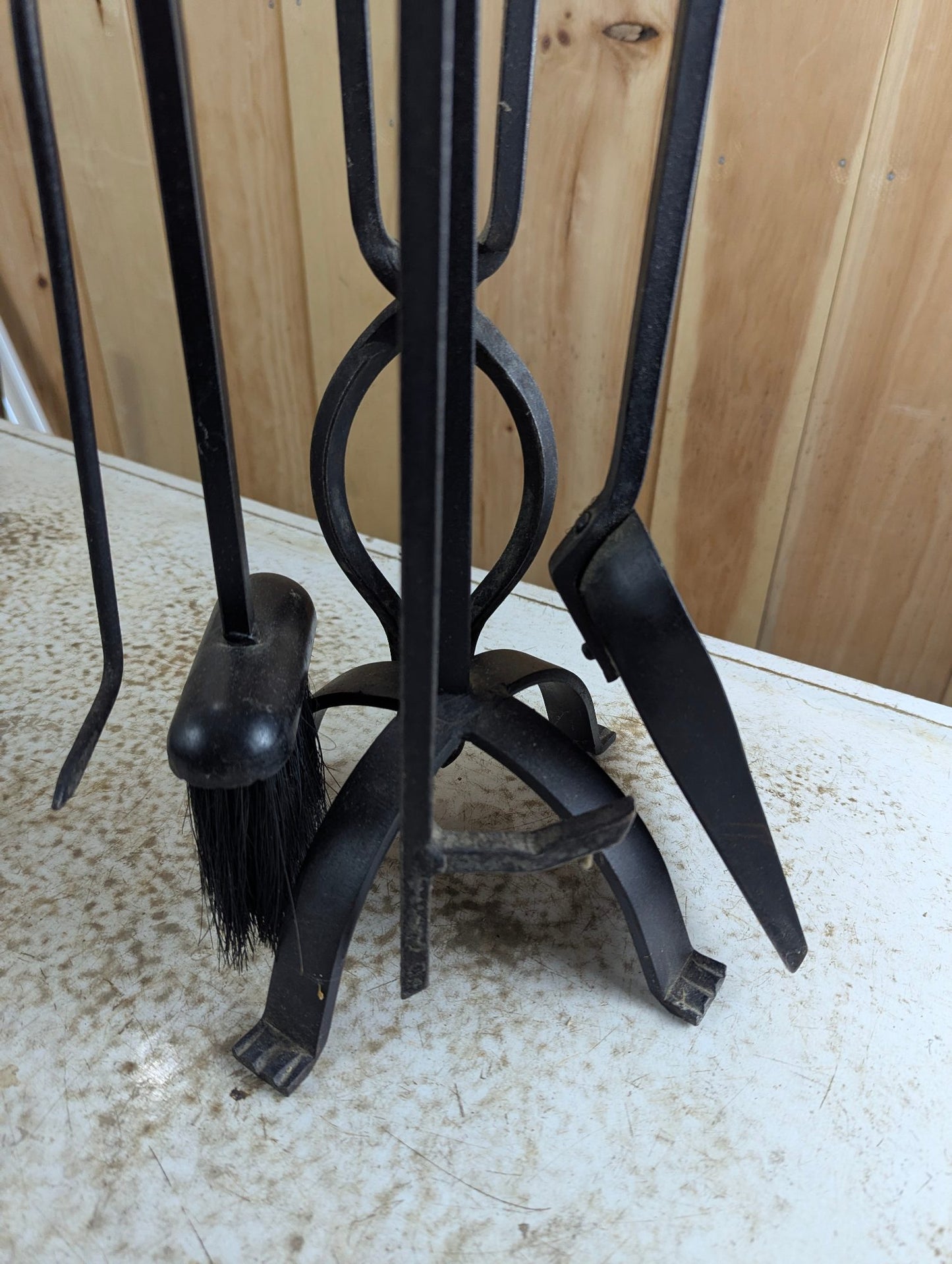Iron Fireplace Tool Set