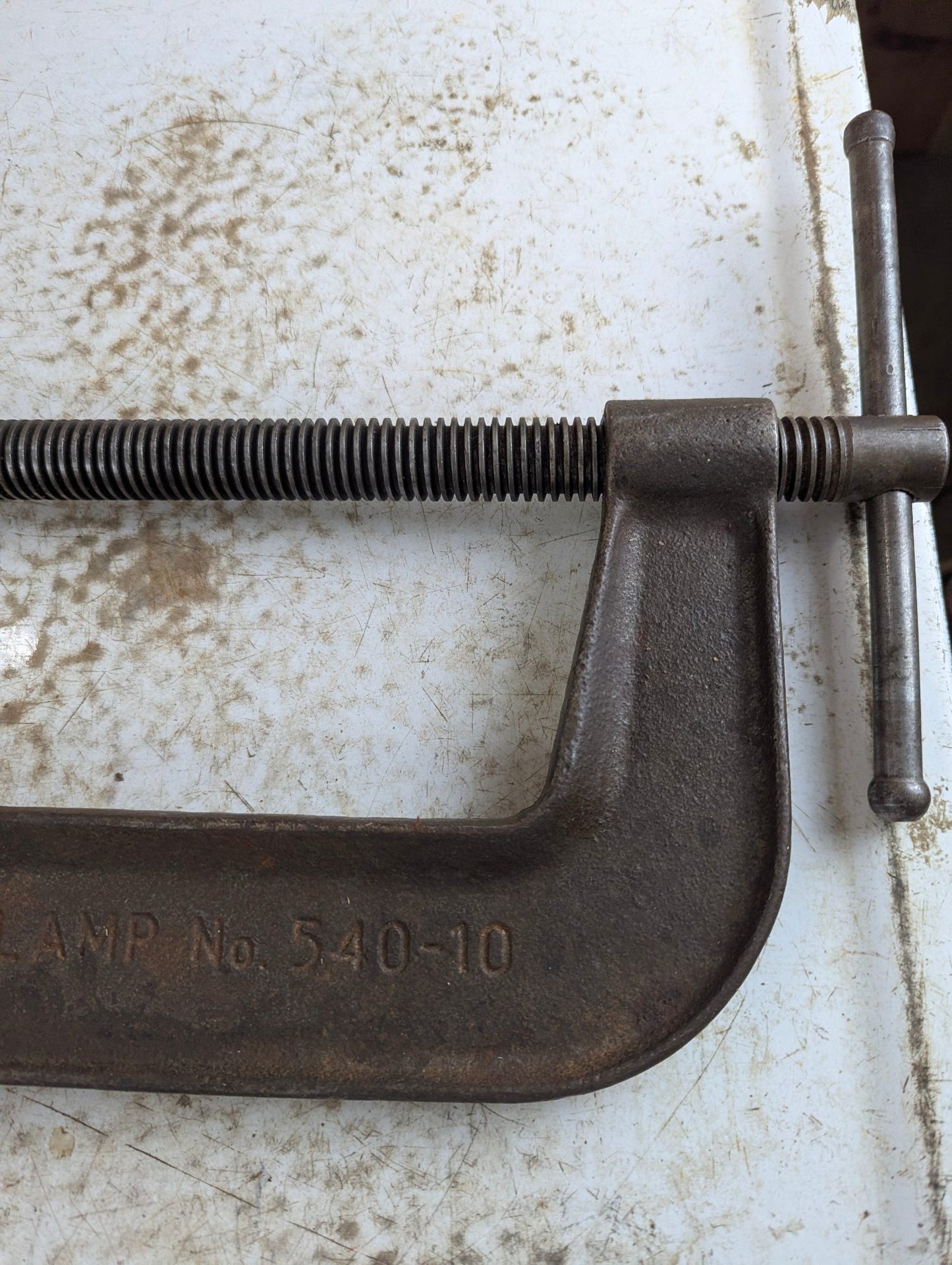 Vintage 10" Cincinnati Tool Co. C-Clamp