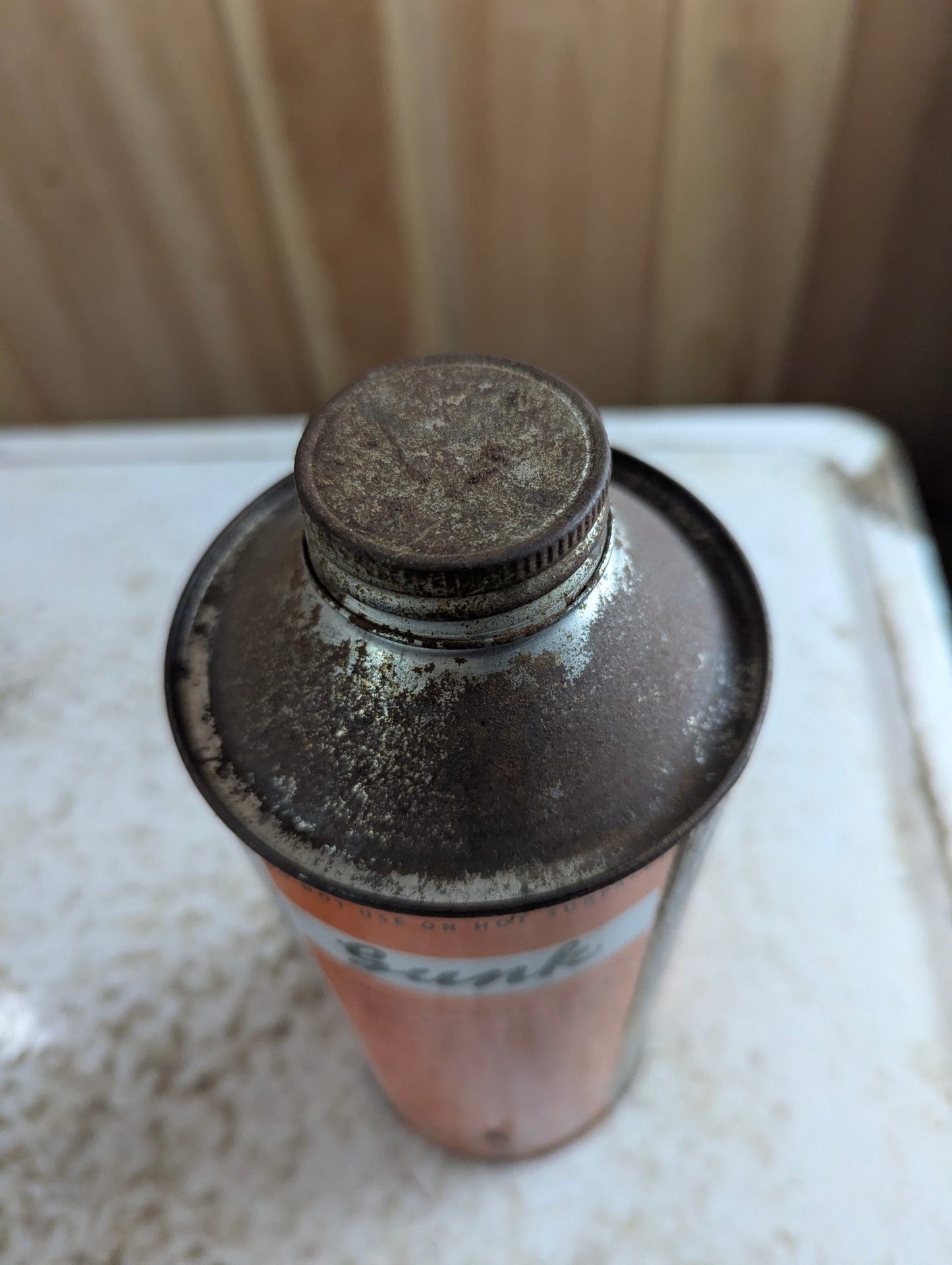 Vintage D-P Gunk Solvent Cleaner Degreaser Quart Tin