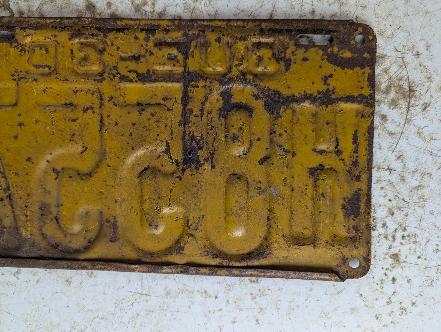 1930 Quebec Commercial Vehicle License Plate