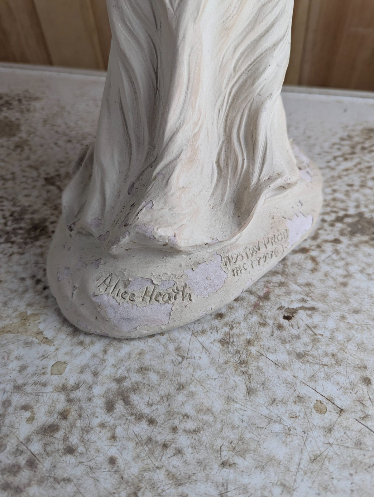 1990 "Mother Love" Alice Heath 23" Sculpture