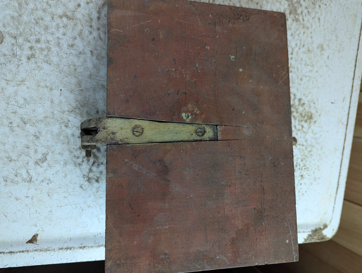 Antique Rustic Home-made Tobacco Cutter