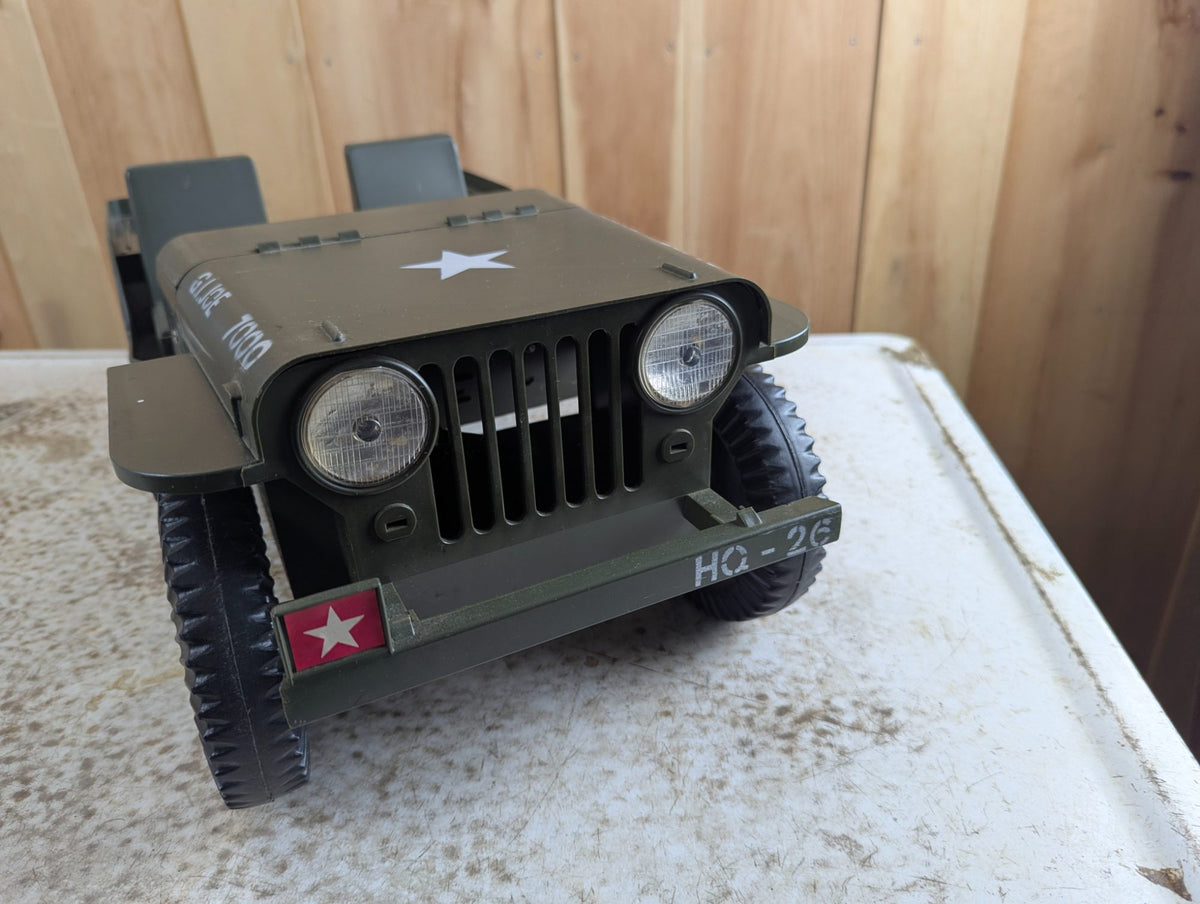 Vintage Hasbro G.I. Joe Military Jeep 7000 Toy