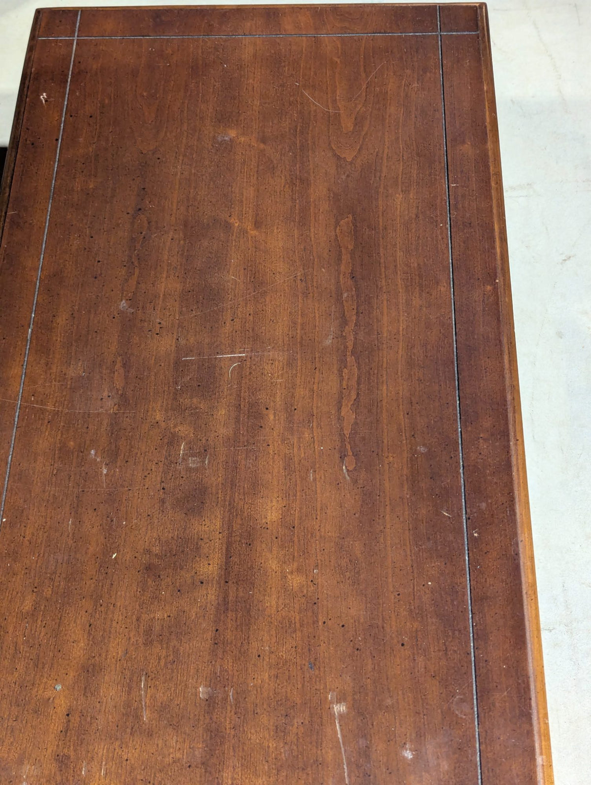 Vintage Rectangular Coffee Table 54" x 20" x 16"