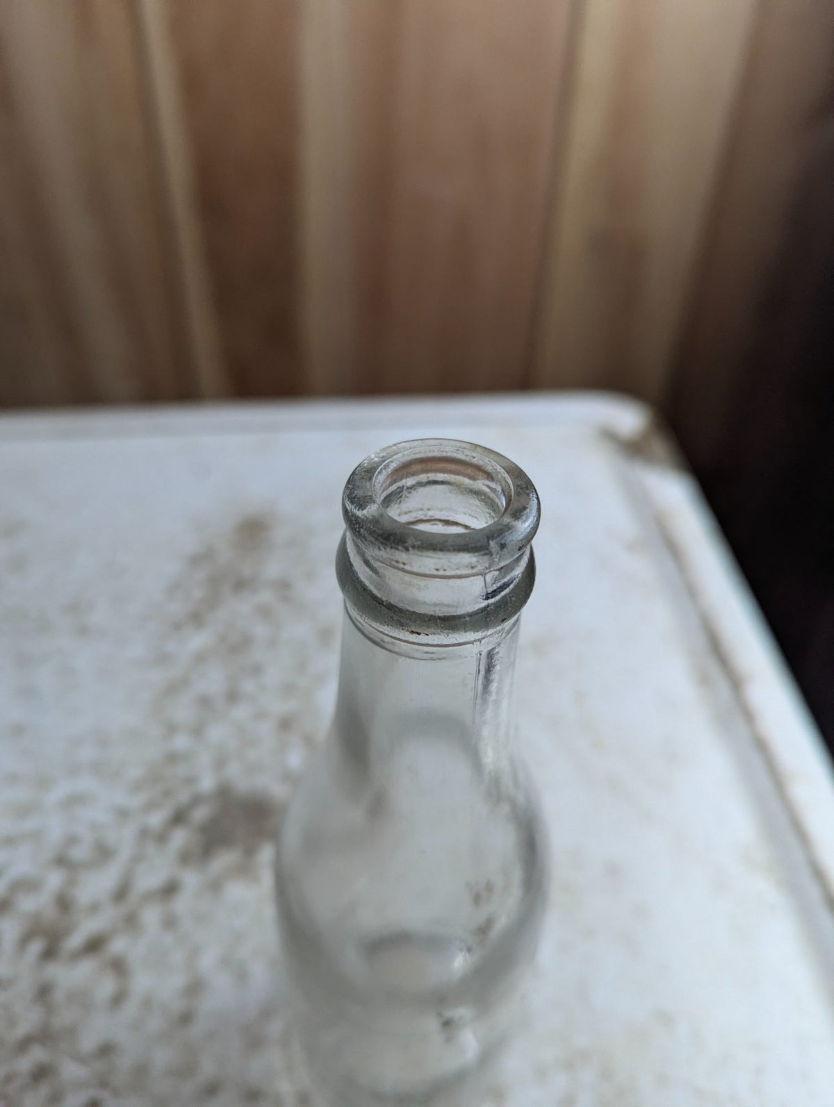 1930s Willis Bottling Works Prescott Clear Embossed Glass Soda Bottle