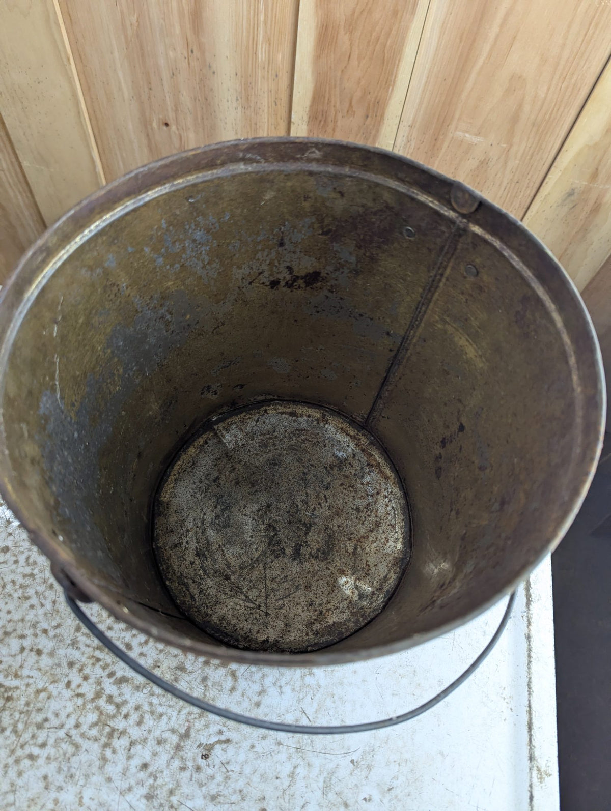 Vintage Stafford Foods Metal Syrup Pail