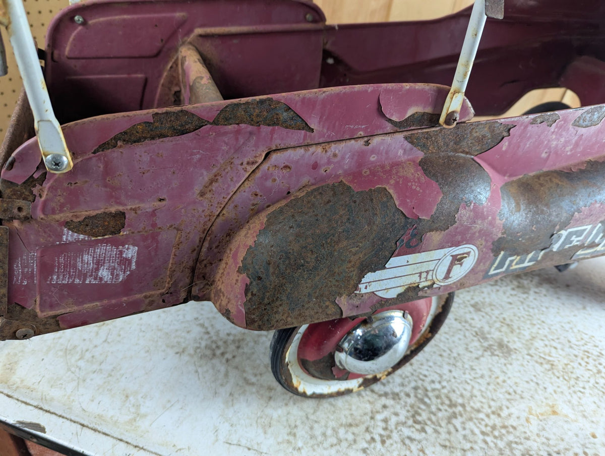 1950s Murray Jet Flow Fire Truck Pedal Car - Original Condition