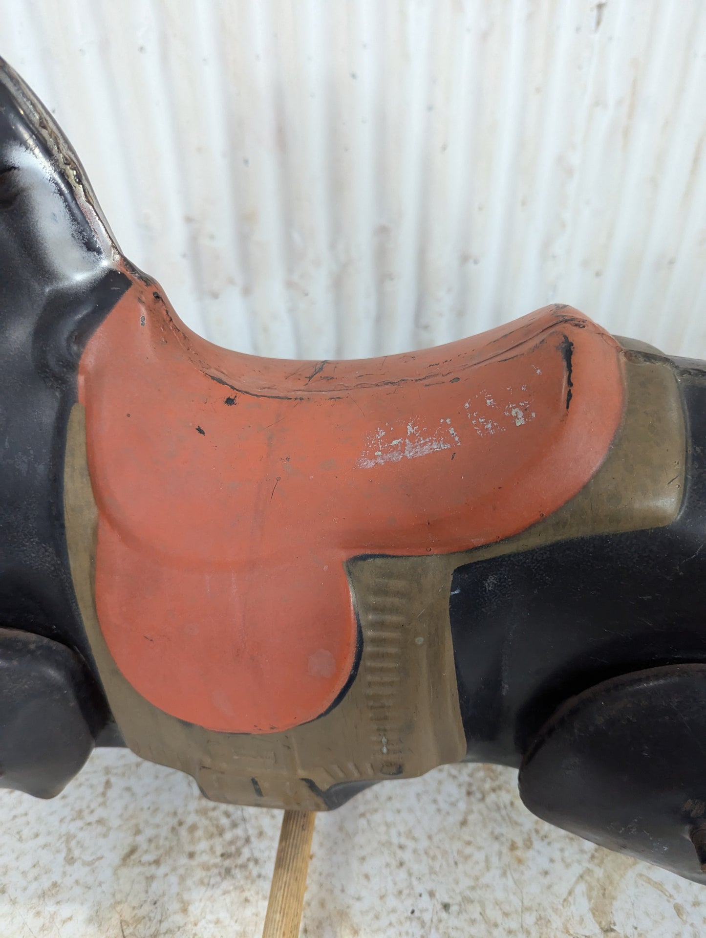 Vintage Metal Horse (missing rocking horse frame)