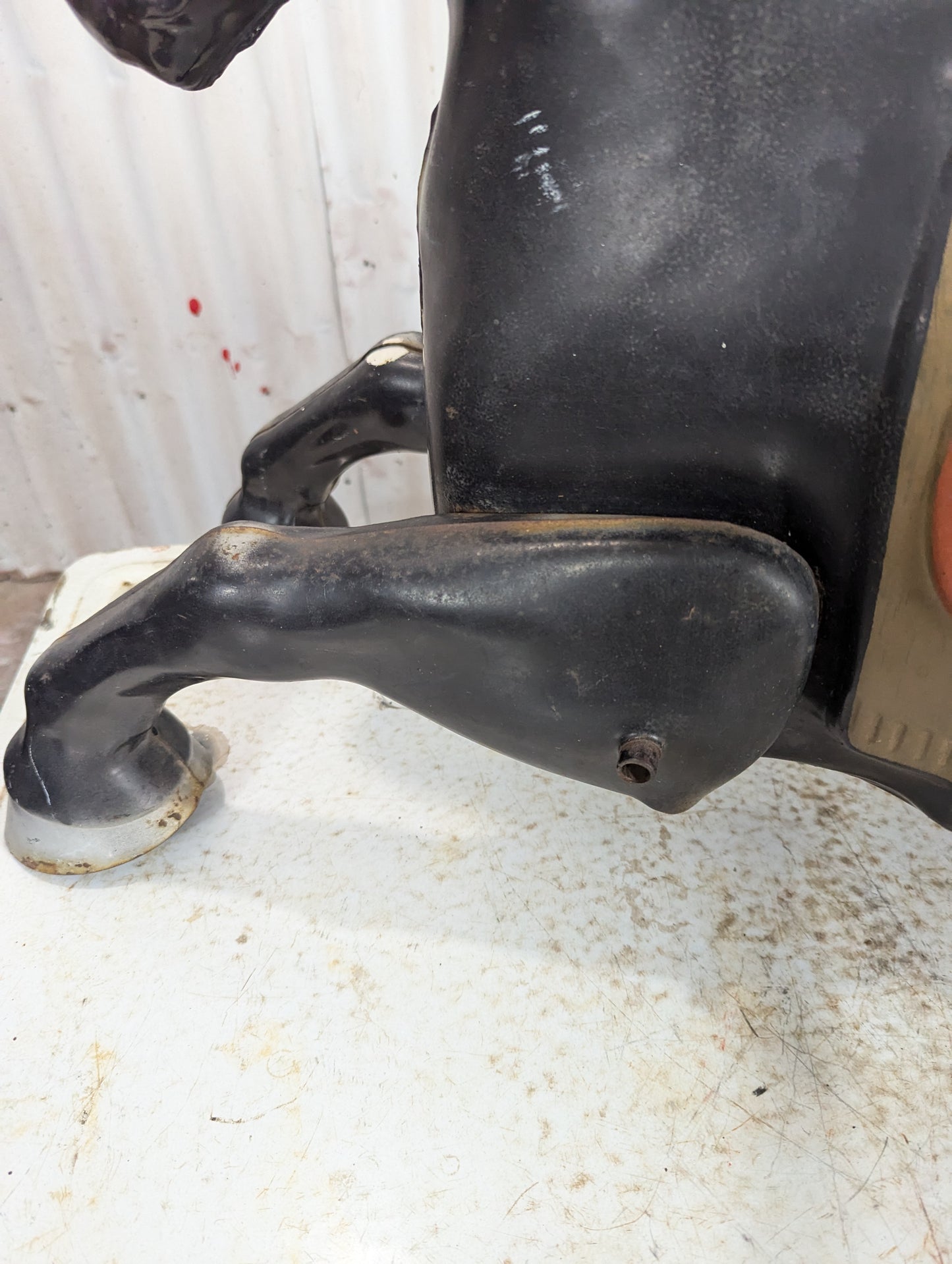 Vintage Metal Horse (missing rocking horse frame)