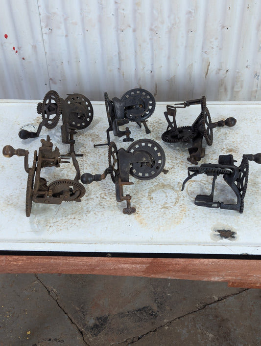 Vintage Cast Iron Apple Peelers