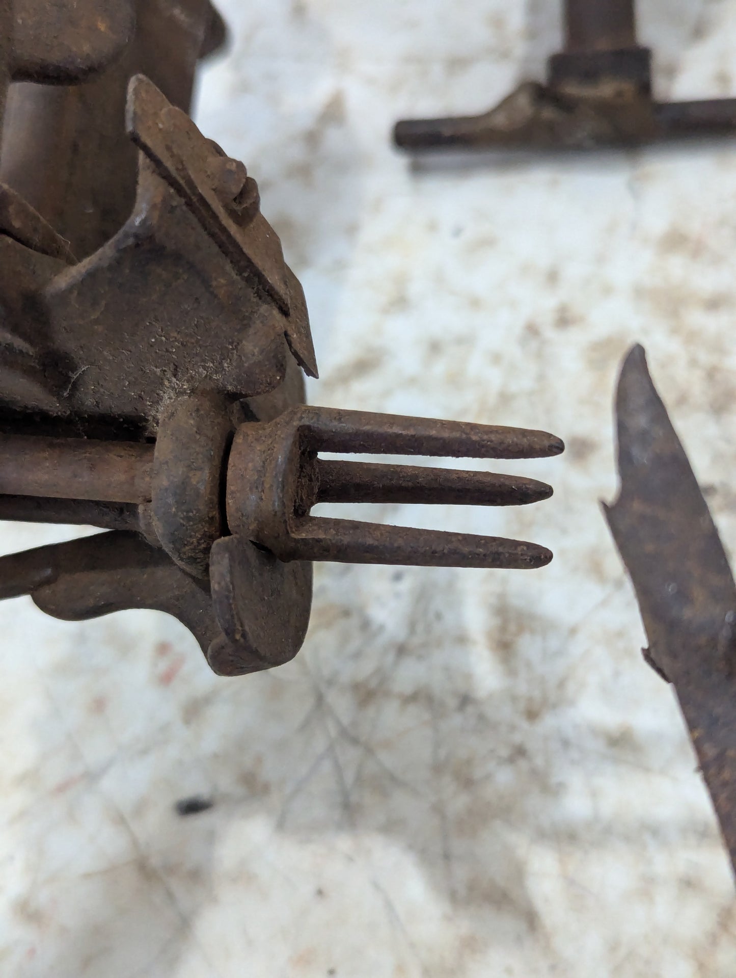 Vintage Cast Iron Apple Peelers