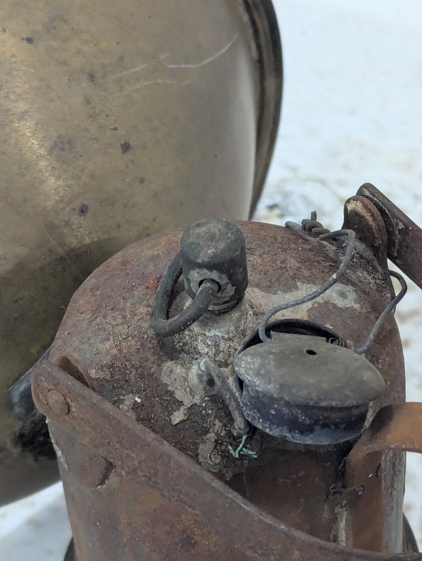 Antique 1TP Carbide Mine Lamp