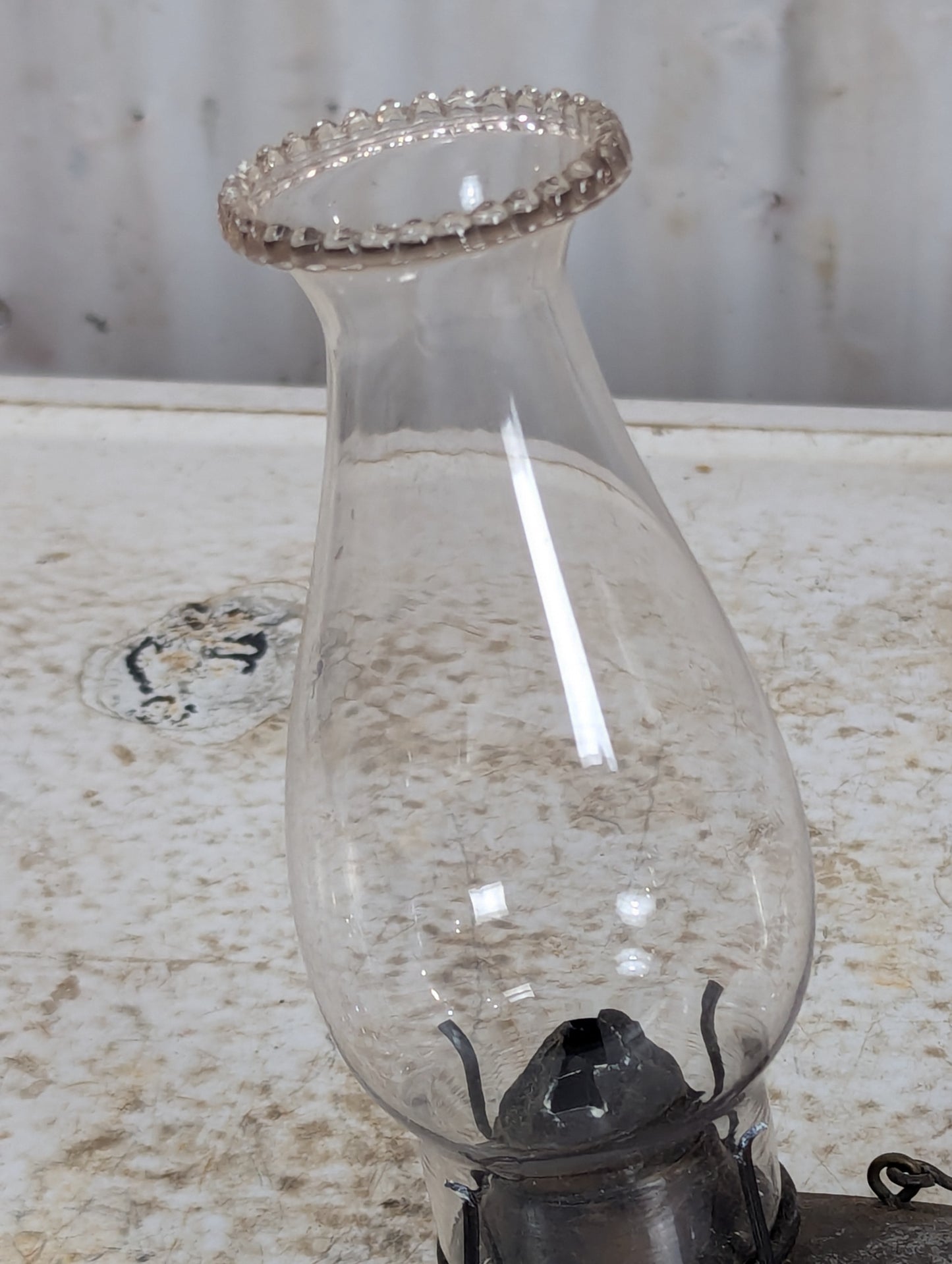Antique Finger Lamp