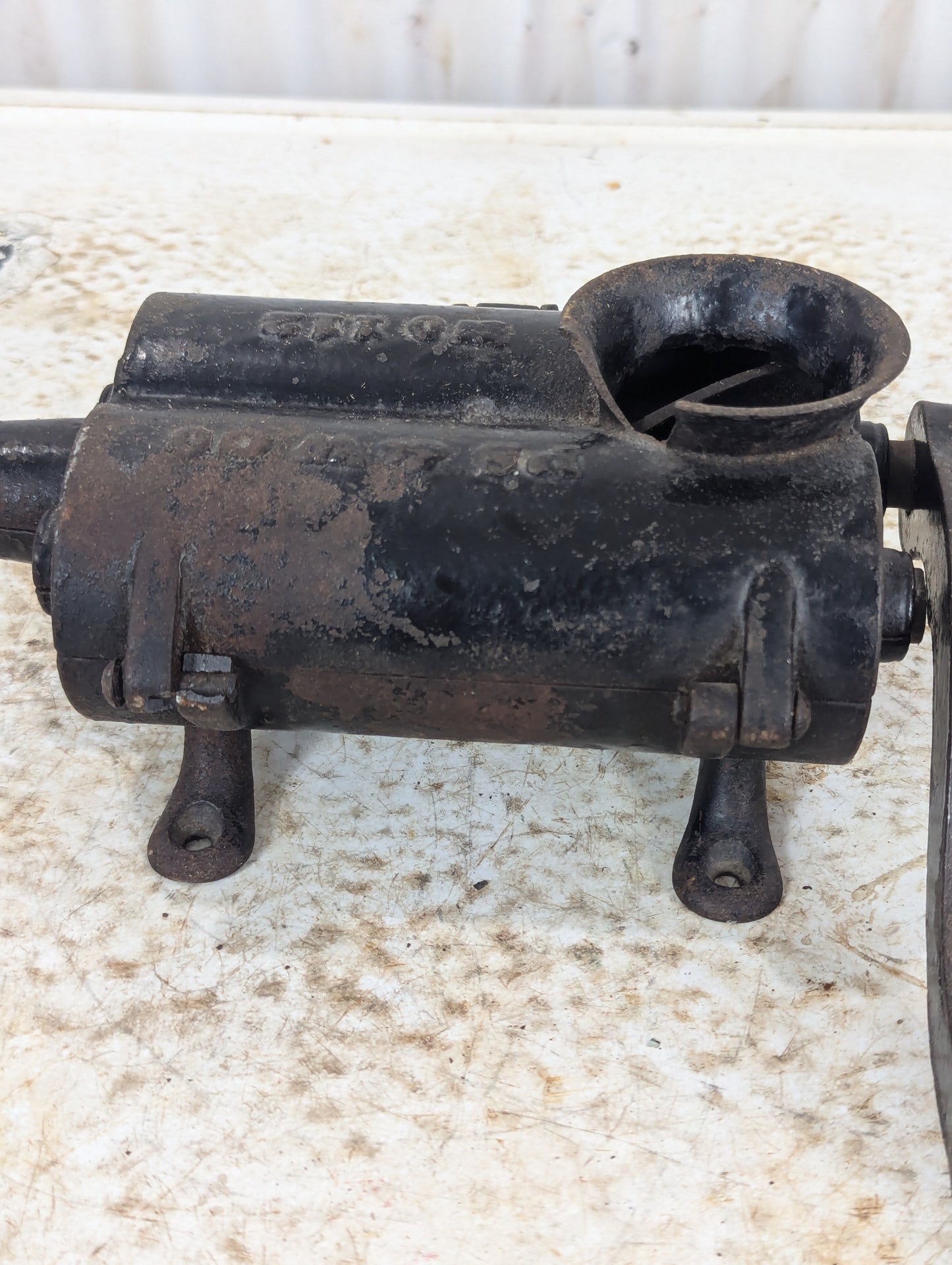 PS & WCO Cast Iron Sausage Grinder Stuffer #112