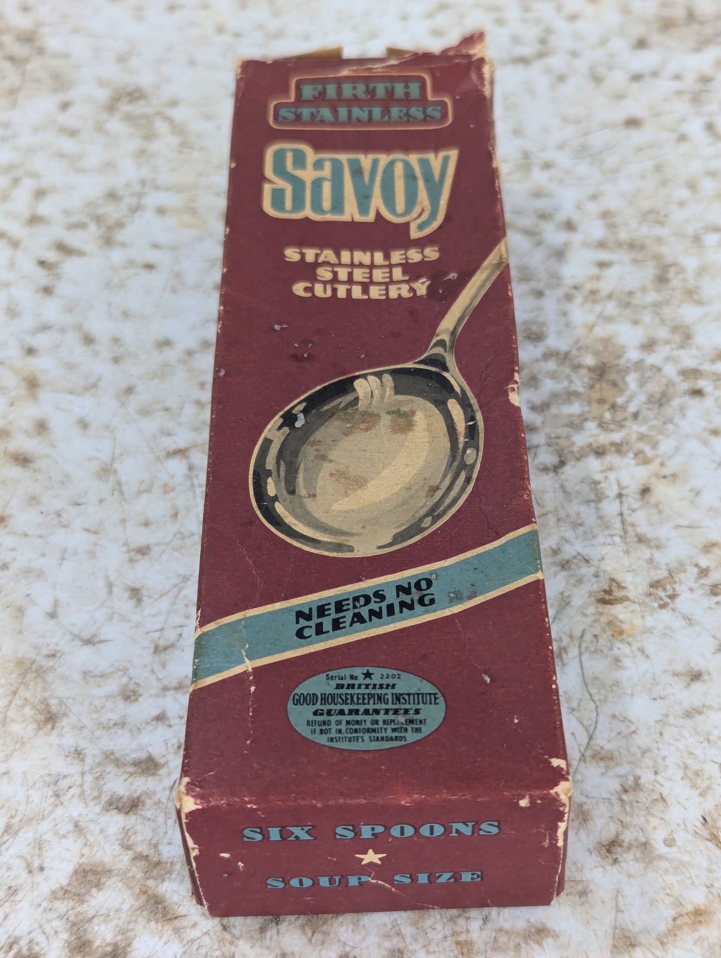 Vintage Firth Stainless Steel Cutlery in Original Box