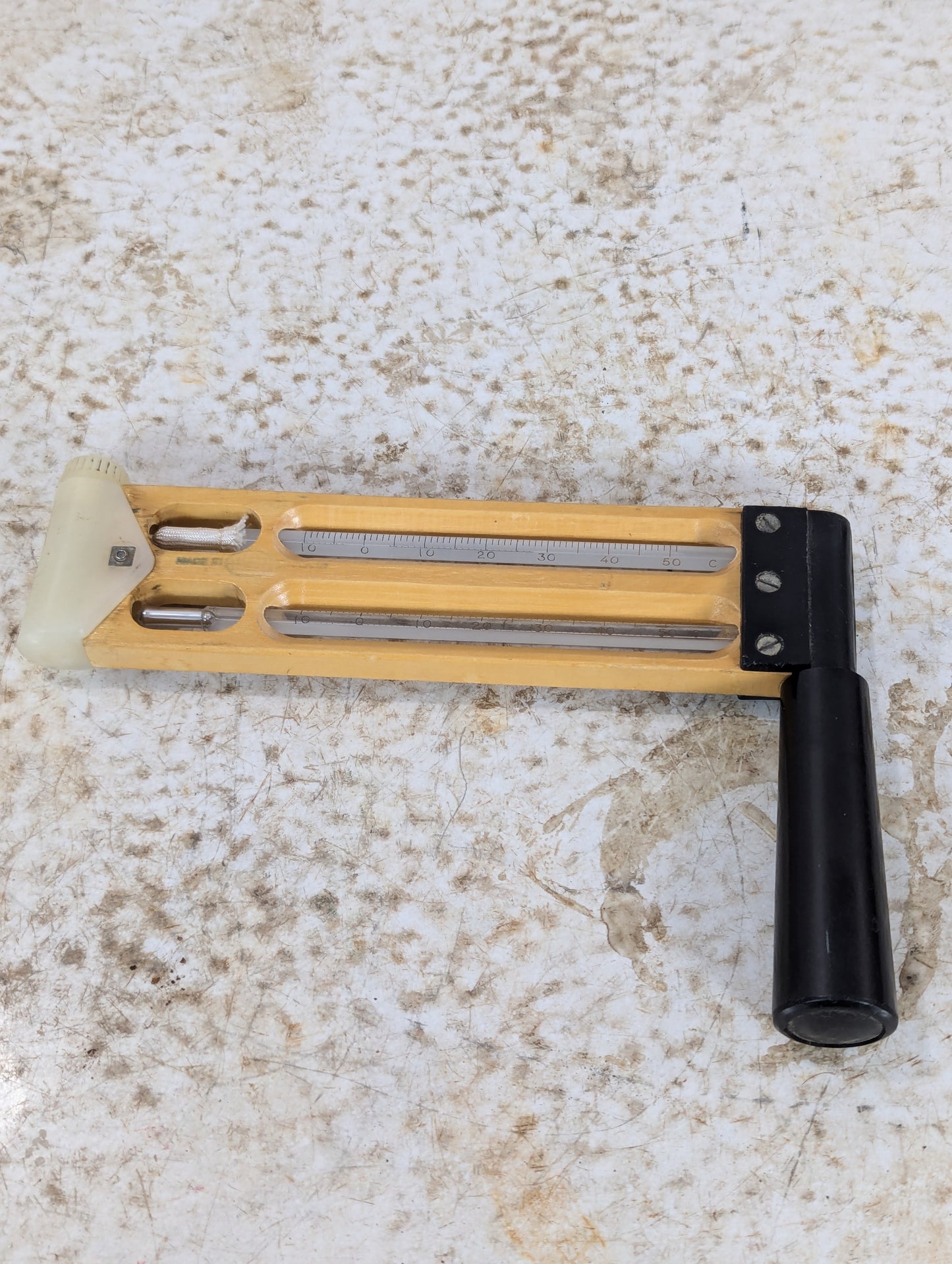 Psychrometer with Carrying Case