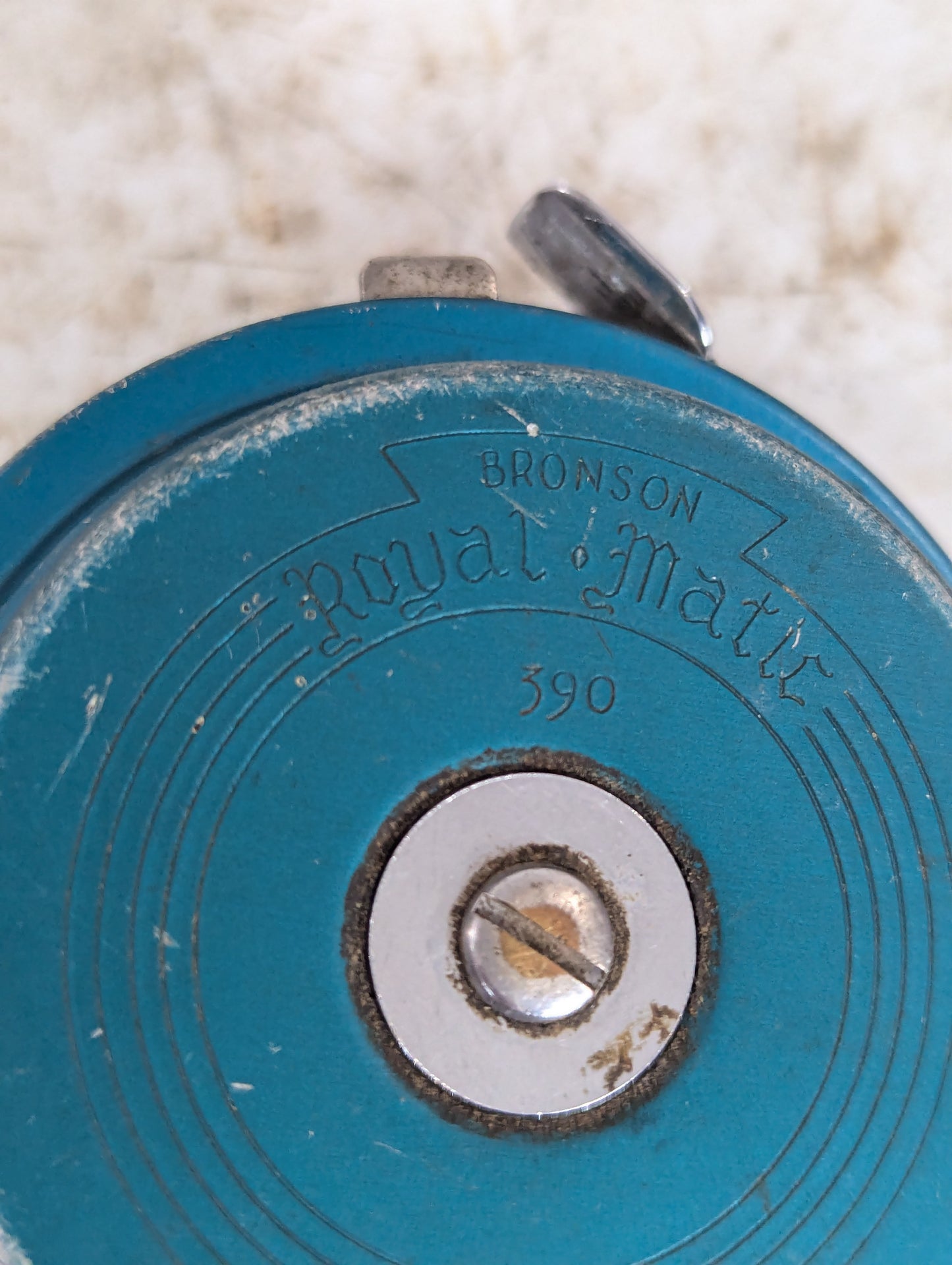Vintage Fly Reel Bronson 390 Royal Matic