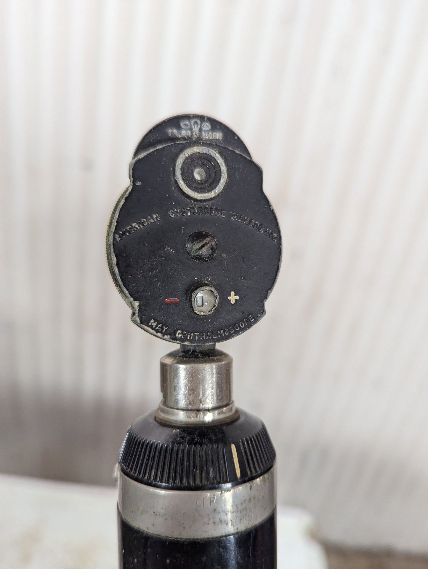 Vintage Wappler Opthalmoscope in Leather Case