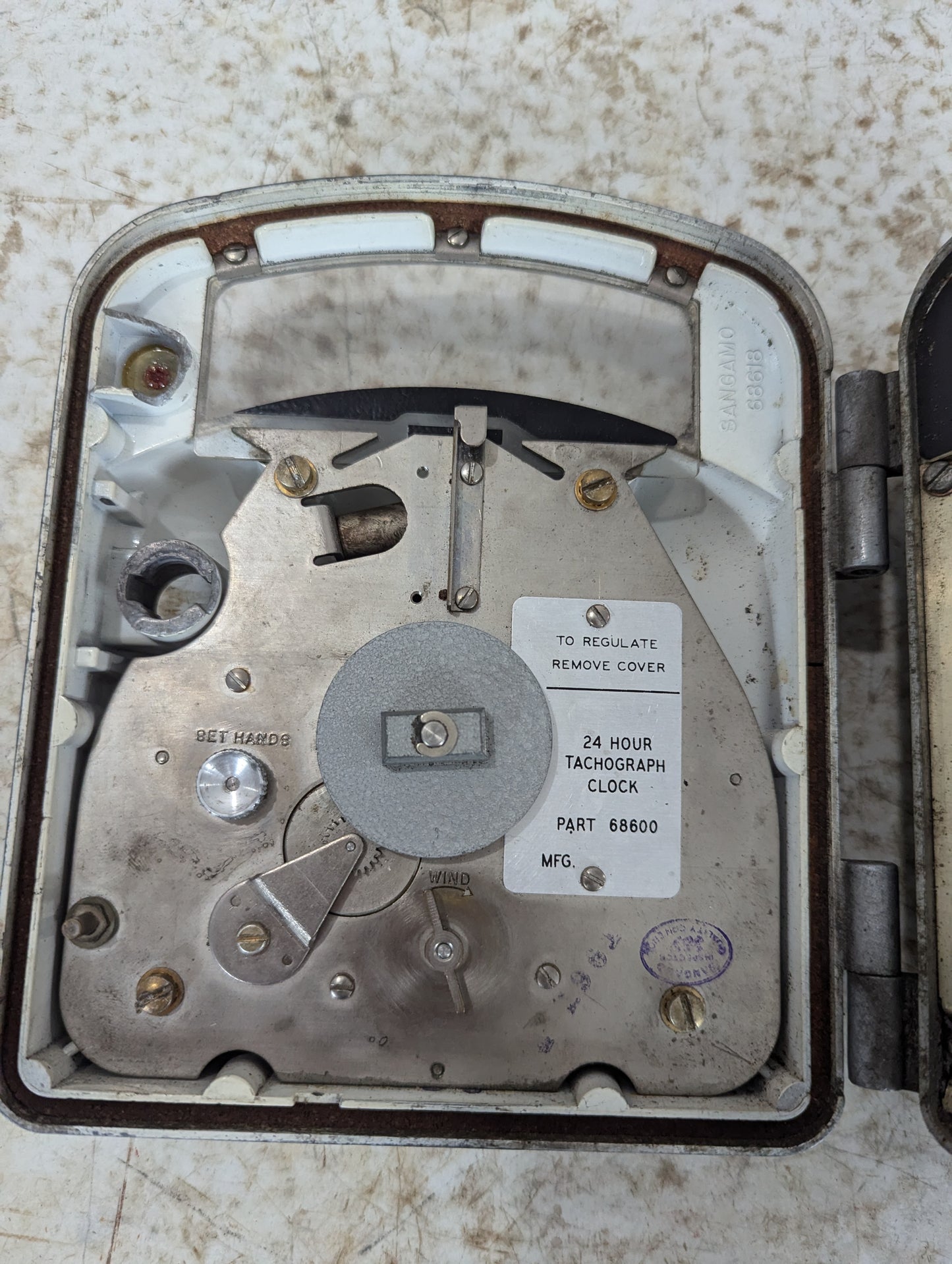 Vintage Sangamo Tachograph Model AA