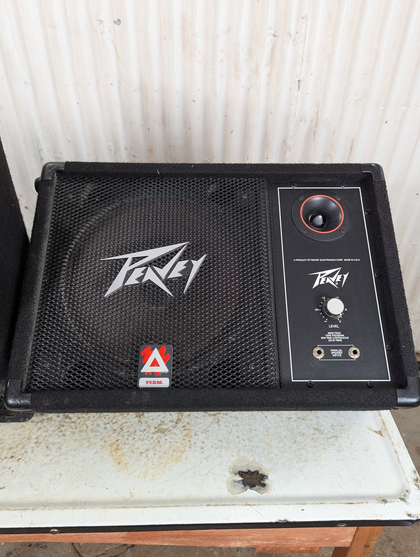 Peavey Wedge Floor Monitors Model 112M