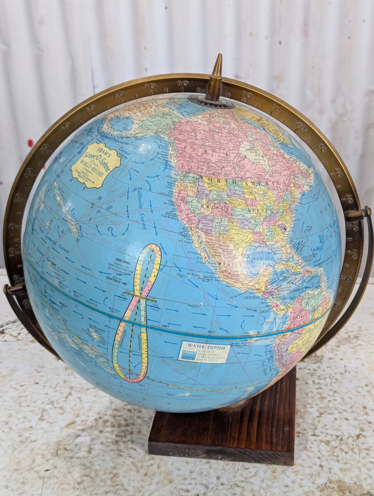 1975 World Globe