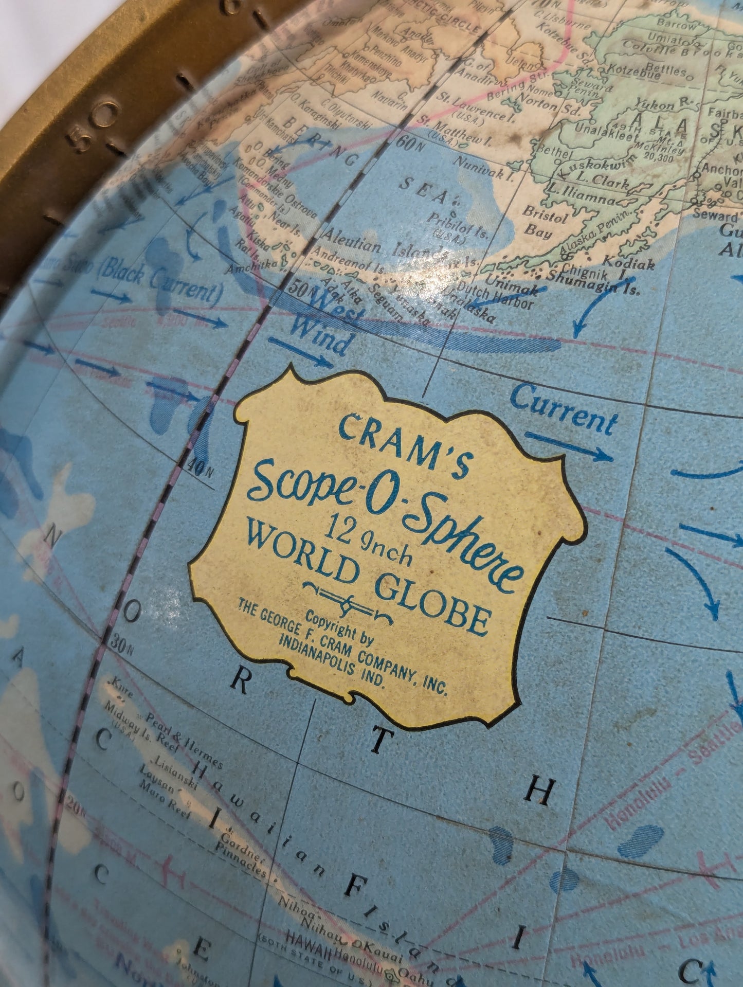 1975 World Globe