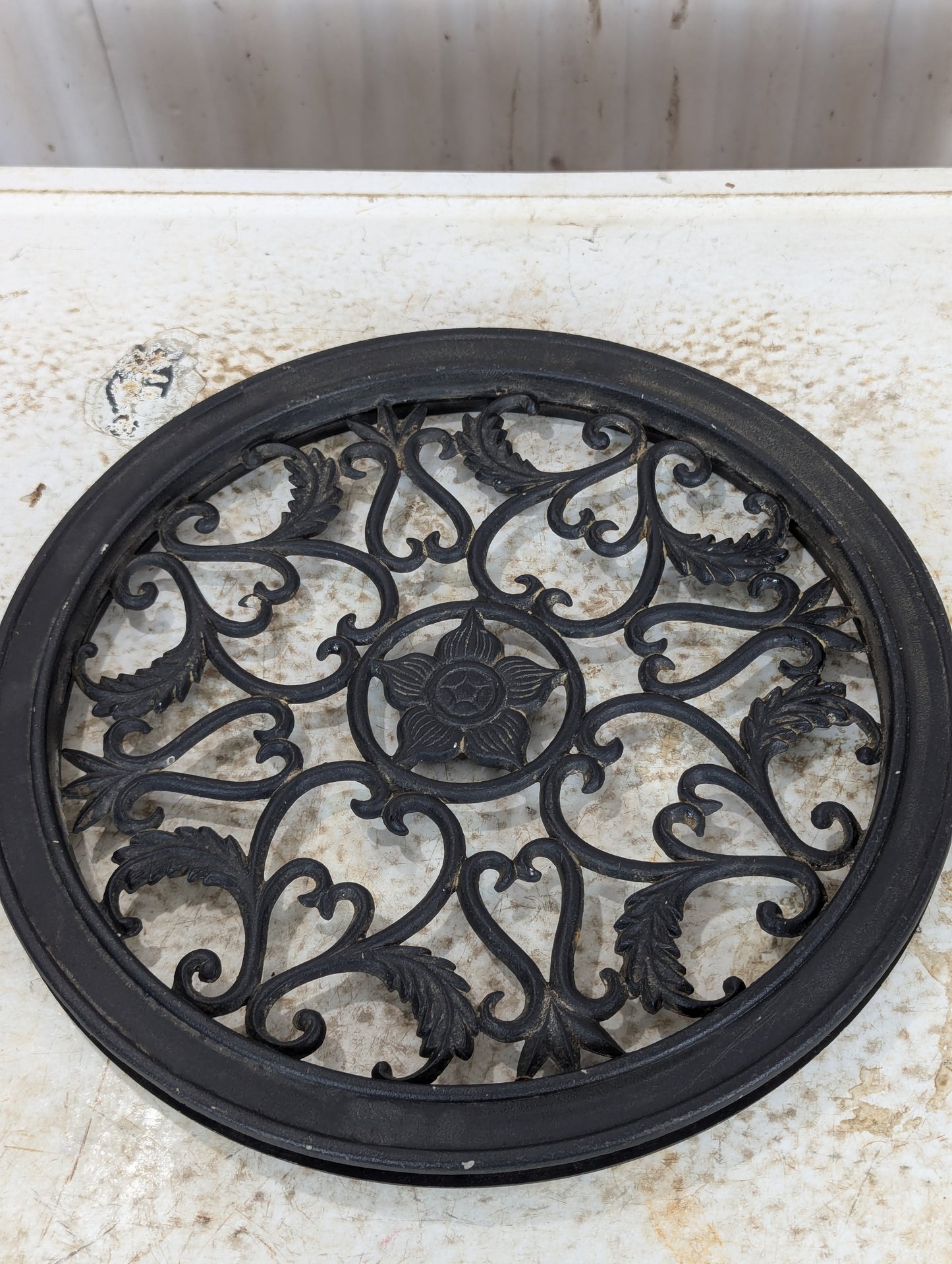 Cast Aluminum Gate Fence Decor Insert