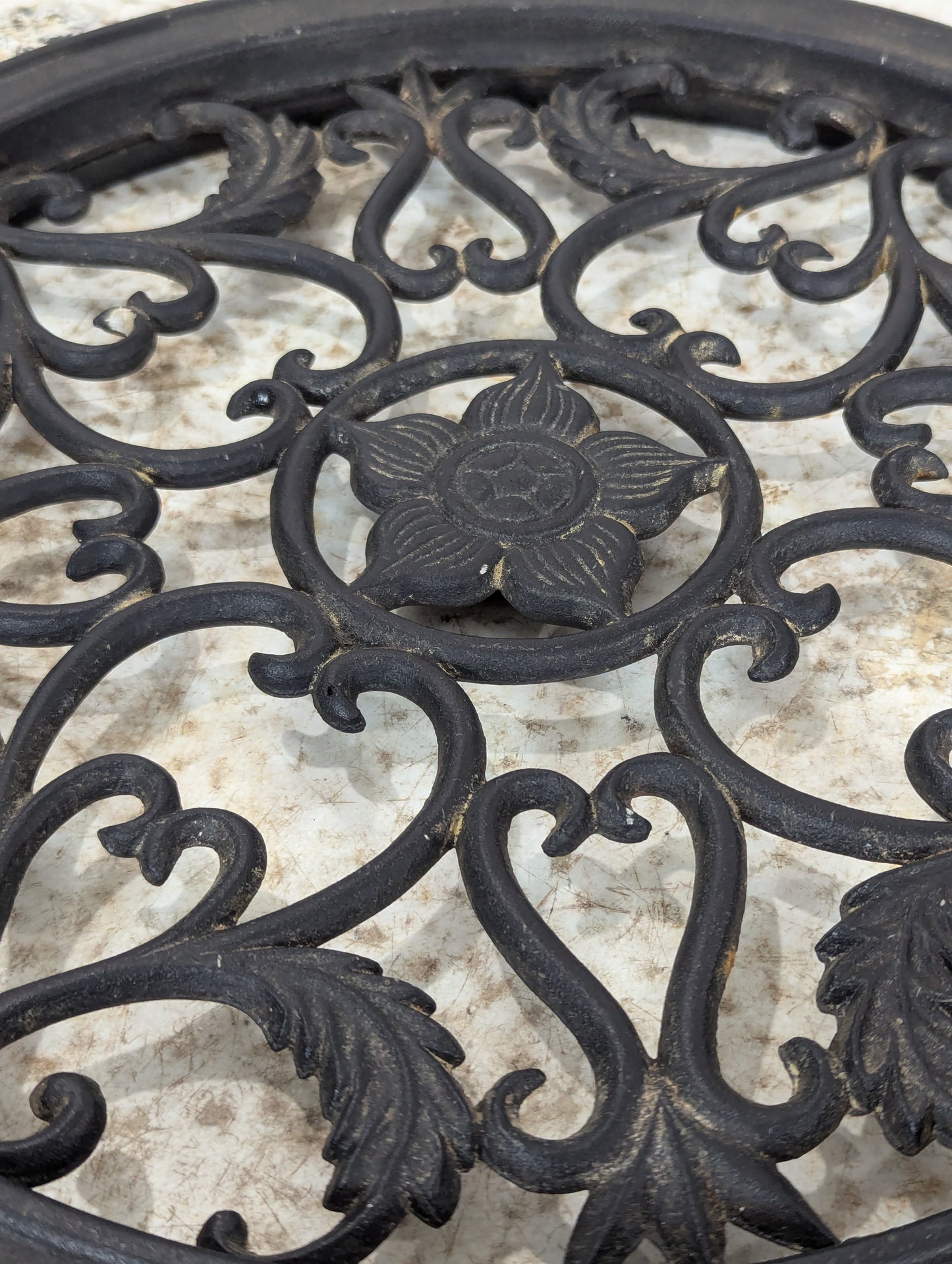 Cast Aluminum Gate Fence Decor Insert