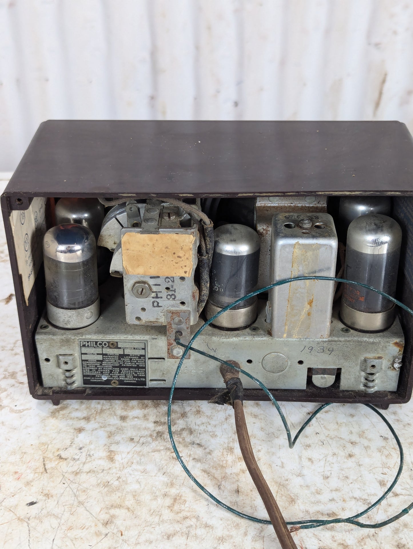 Philco 1939 Type 10 Radio