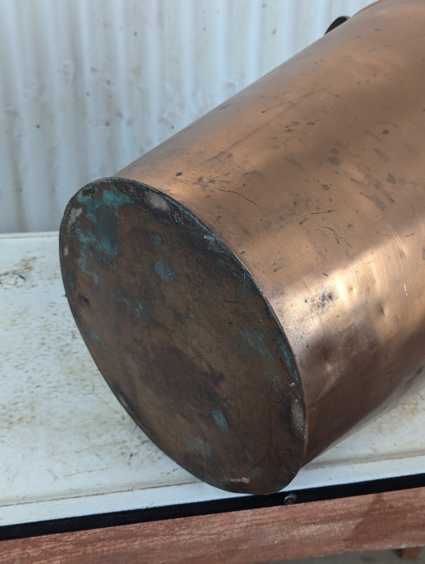 Copper Planter Stand