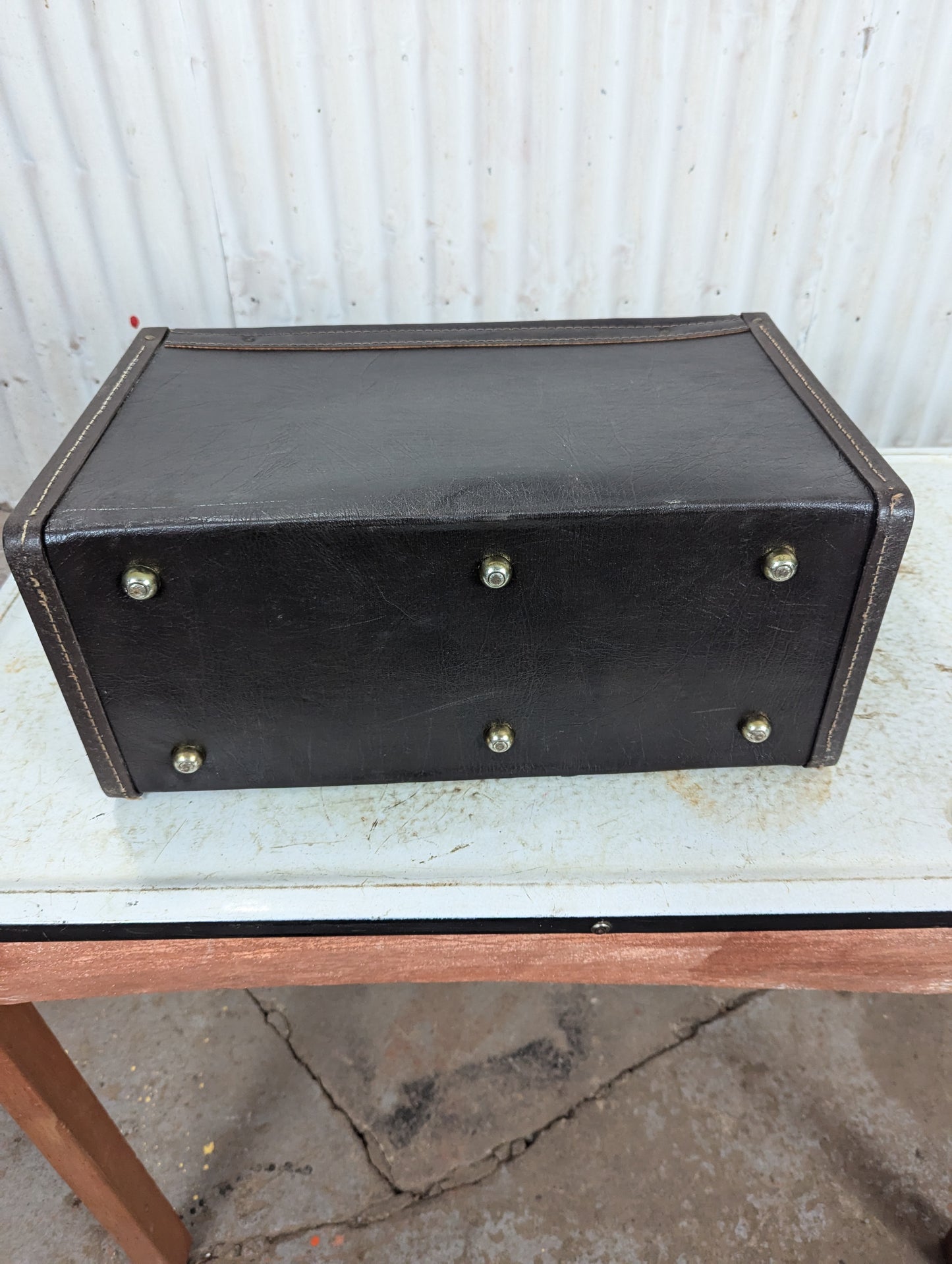 Vintage Presto Salesman Leather Case