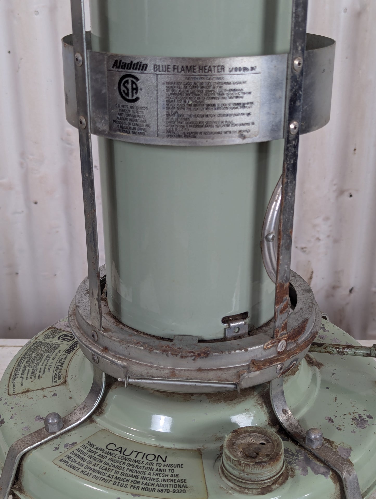 Vintage Aladdin Portable Heater