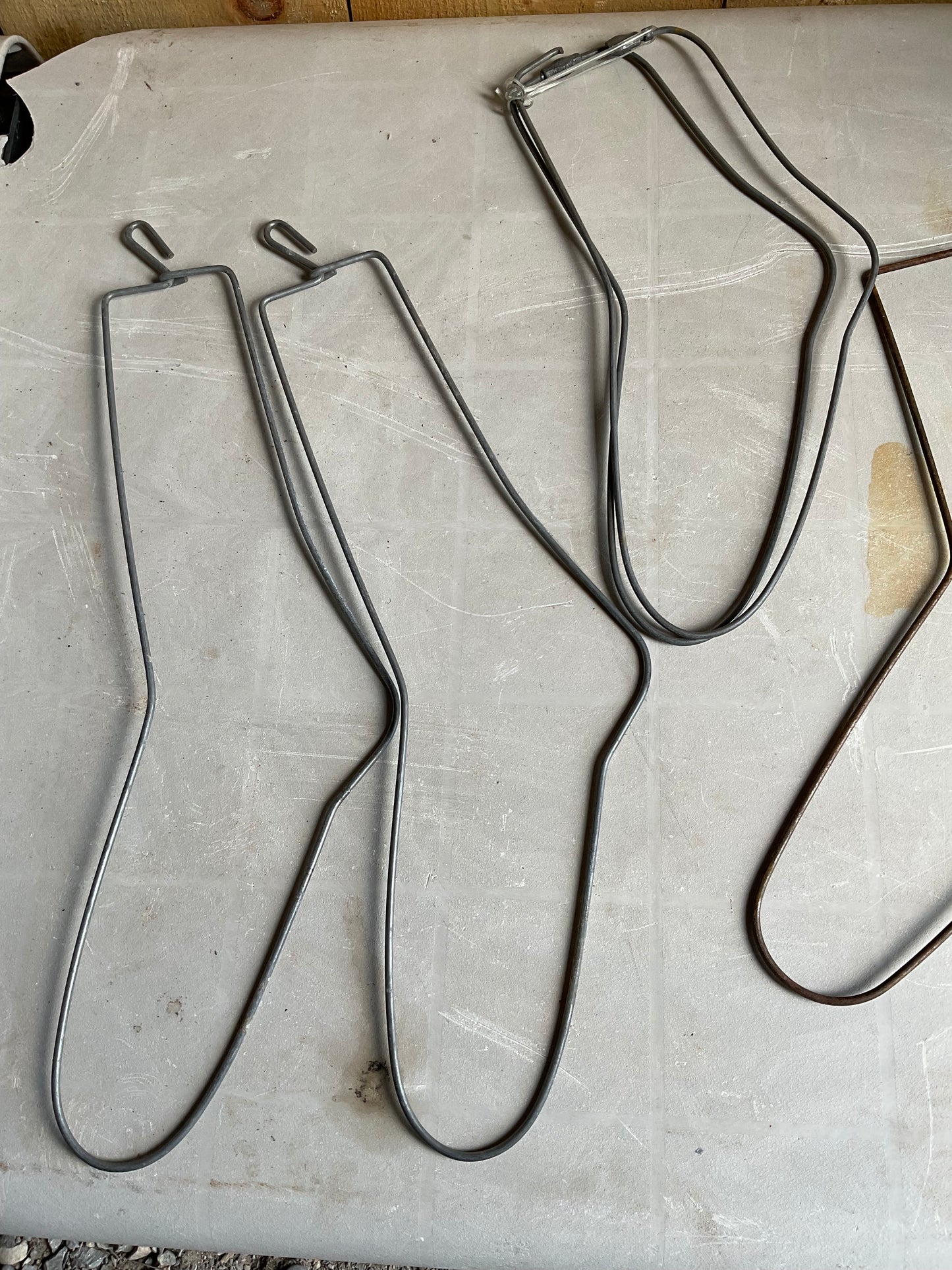 Pairs of Vintage Wire Sock Stretchers