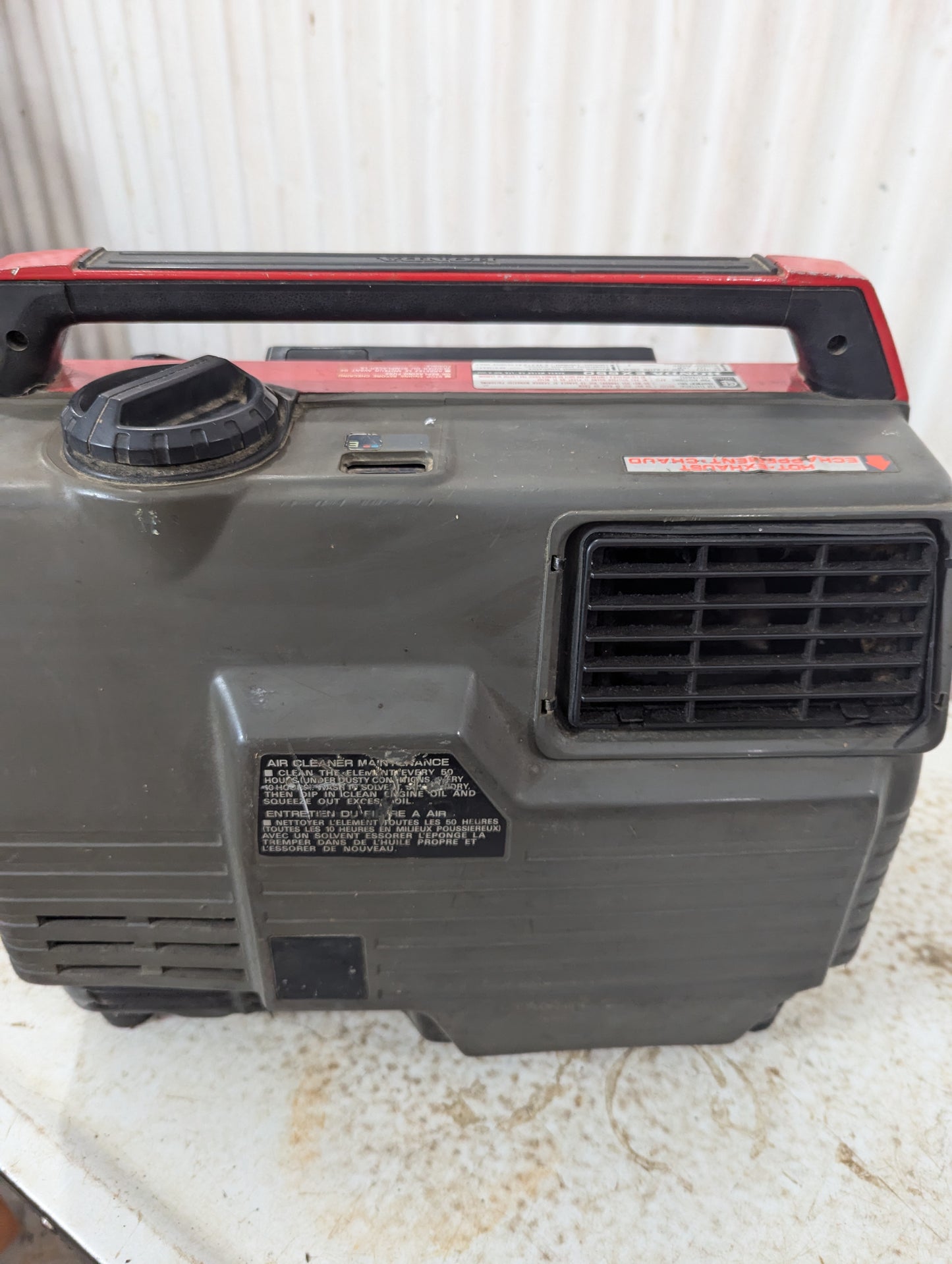 Honda Ex650 Gas Generator