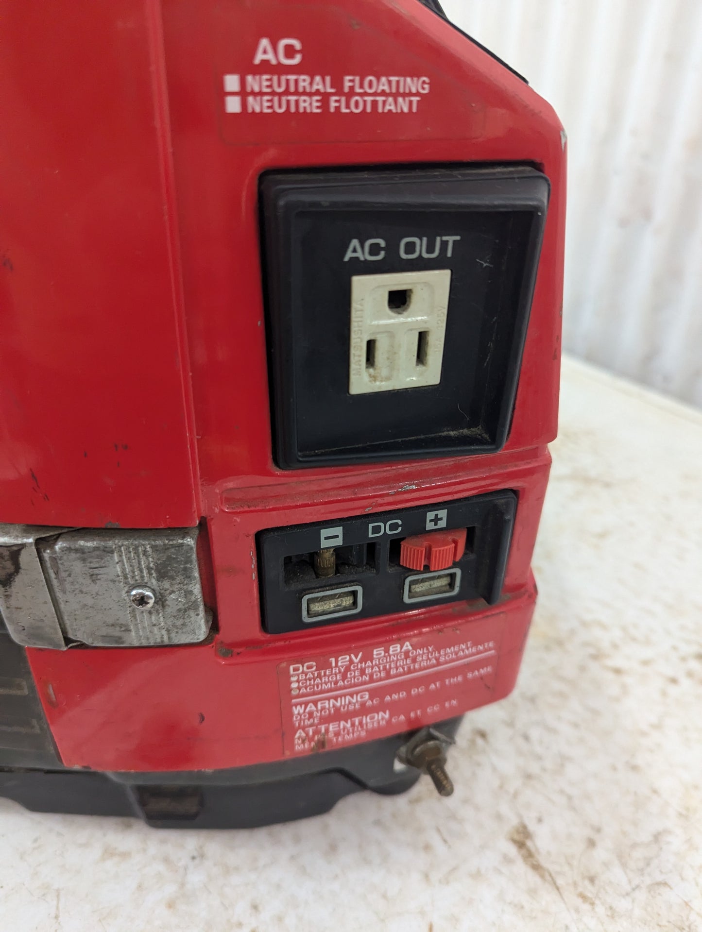 Honda Ex650 Gas Generator