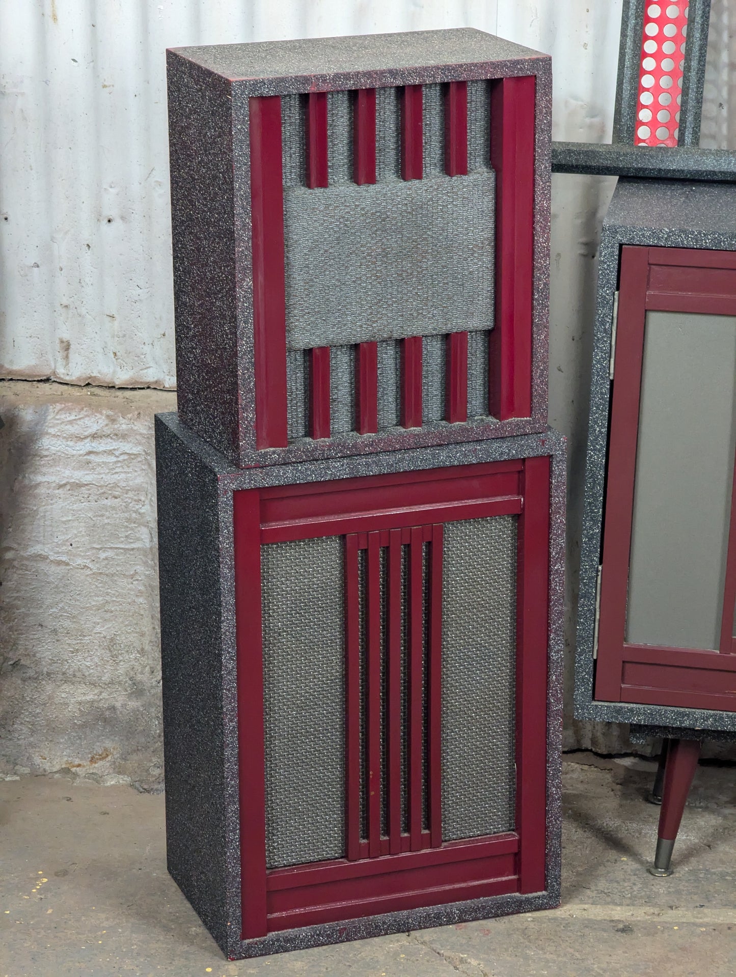 Cabinet with Mirror plus 4 Speakers