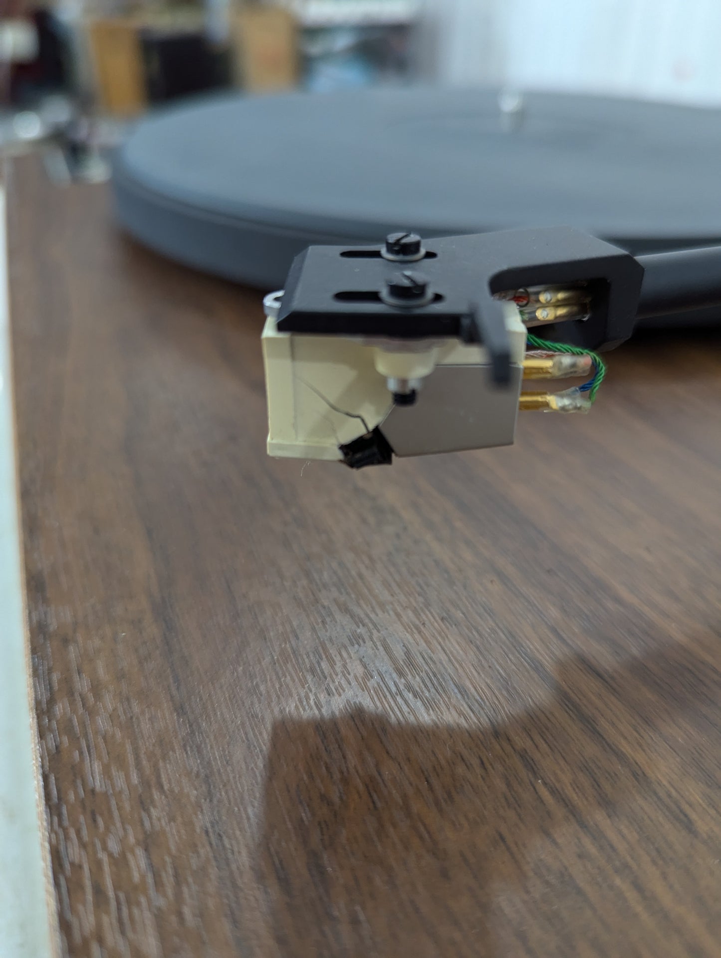 Vintage CJ Walker CJ58 Suspension Turntable with Mission 774 Tone Arm and Grado Cartridge