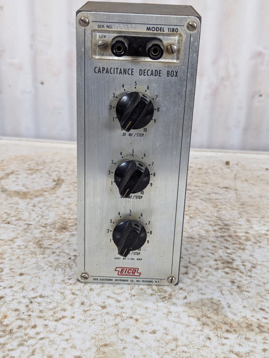 Eico Capacitance Decade Box Model 1180