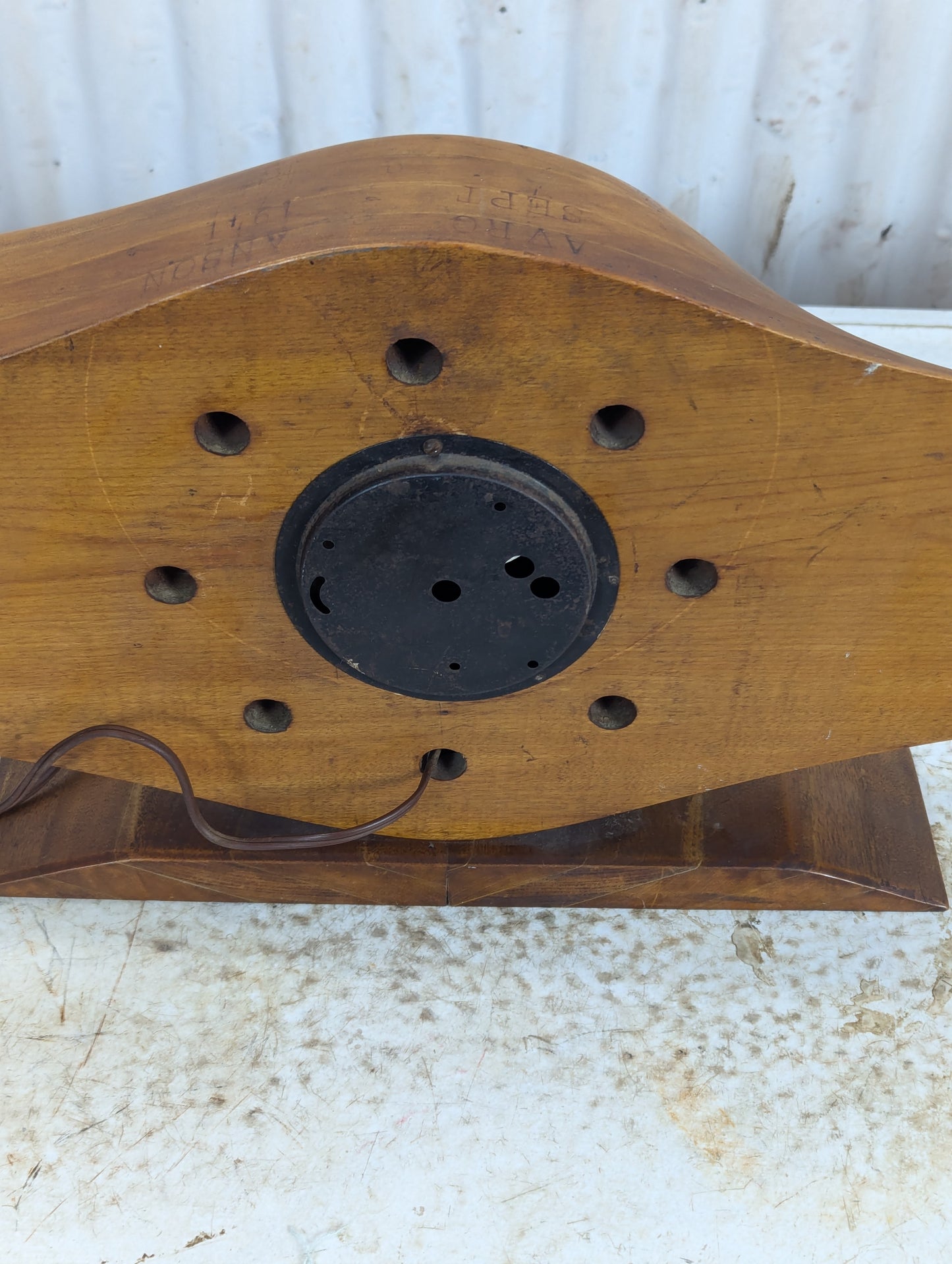 Vintage 1941 Avro Anson Propeller Clock