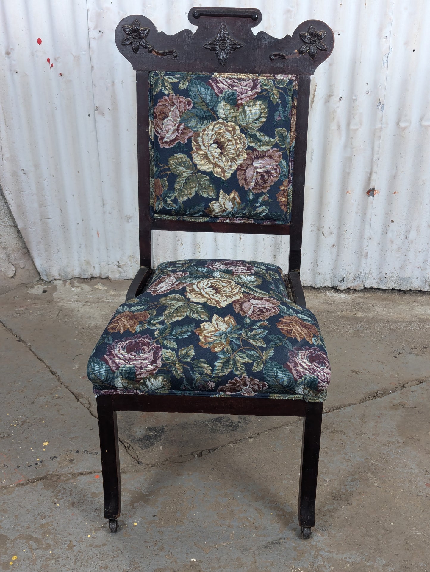 Antique Upholstered Chair