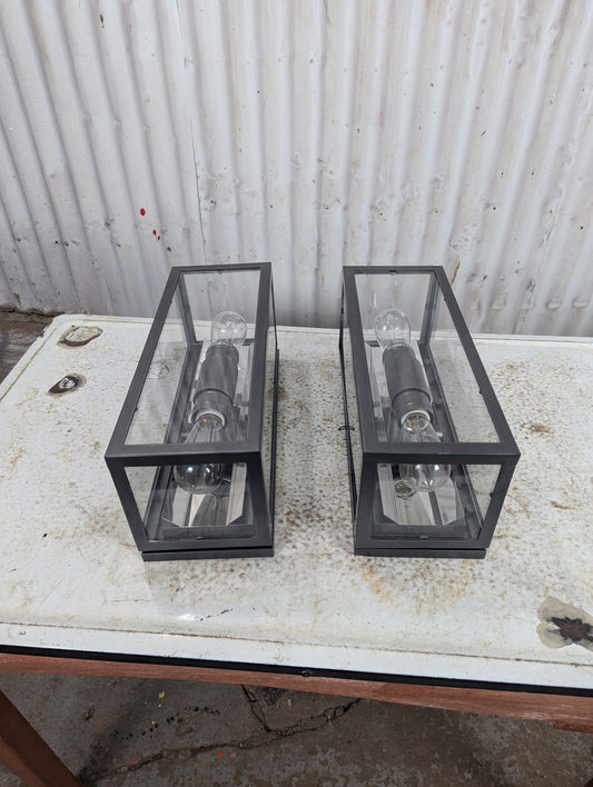 Pair of Custom Contemporary Wall Sconces