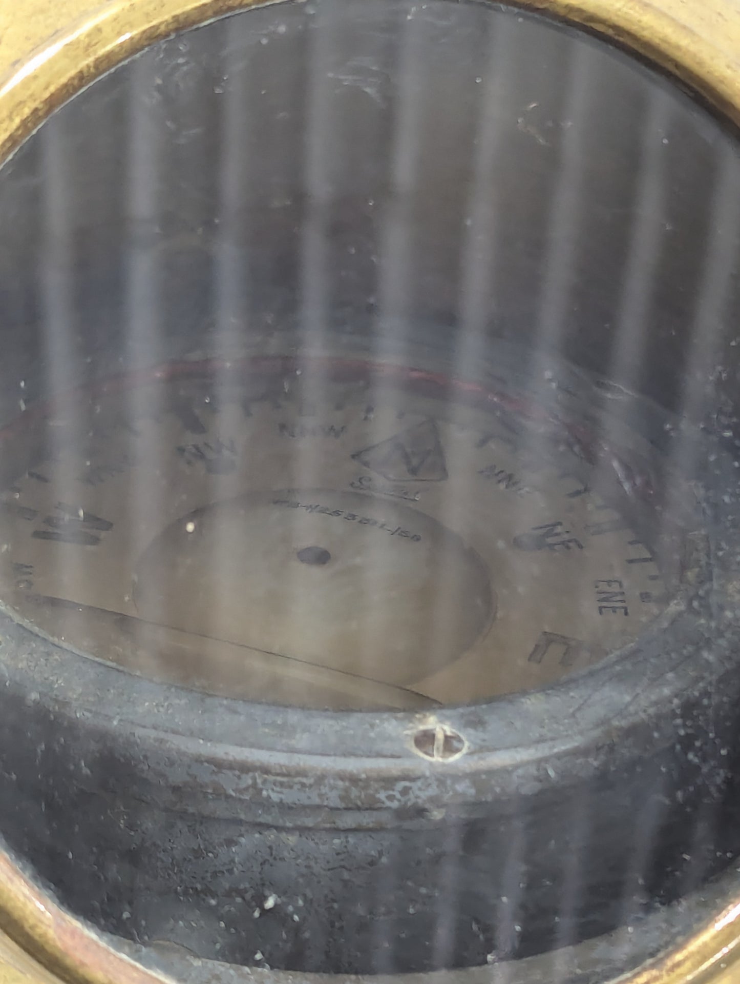 Vintage Brass Lifeboat Binnacle